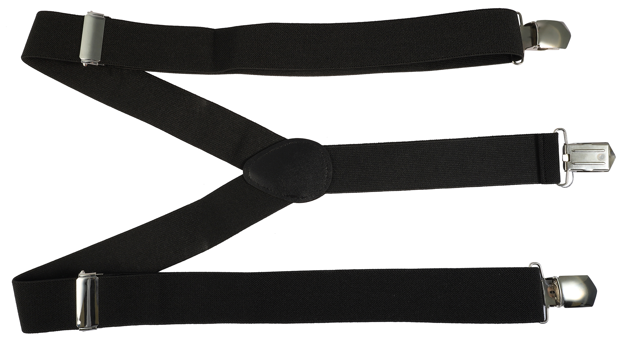 Hosenträger, 90 cm, elastisch, schwarz