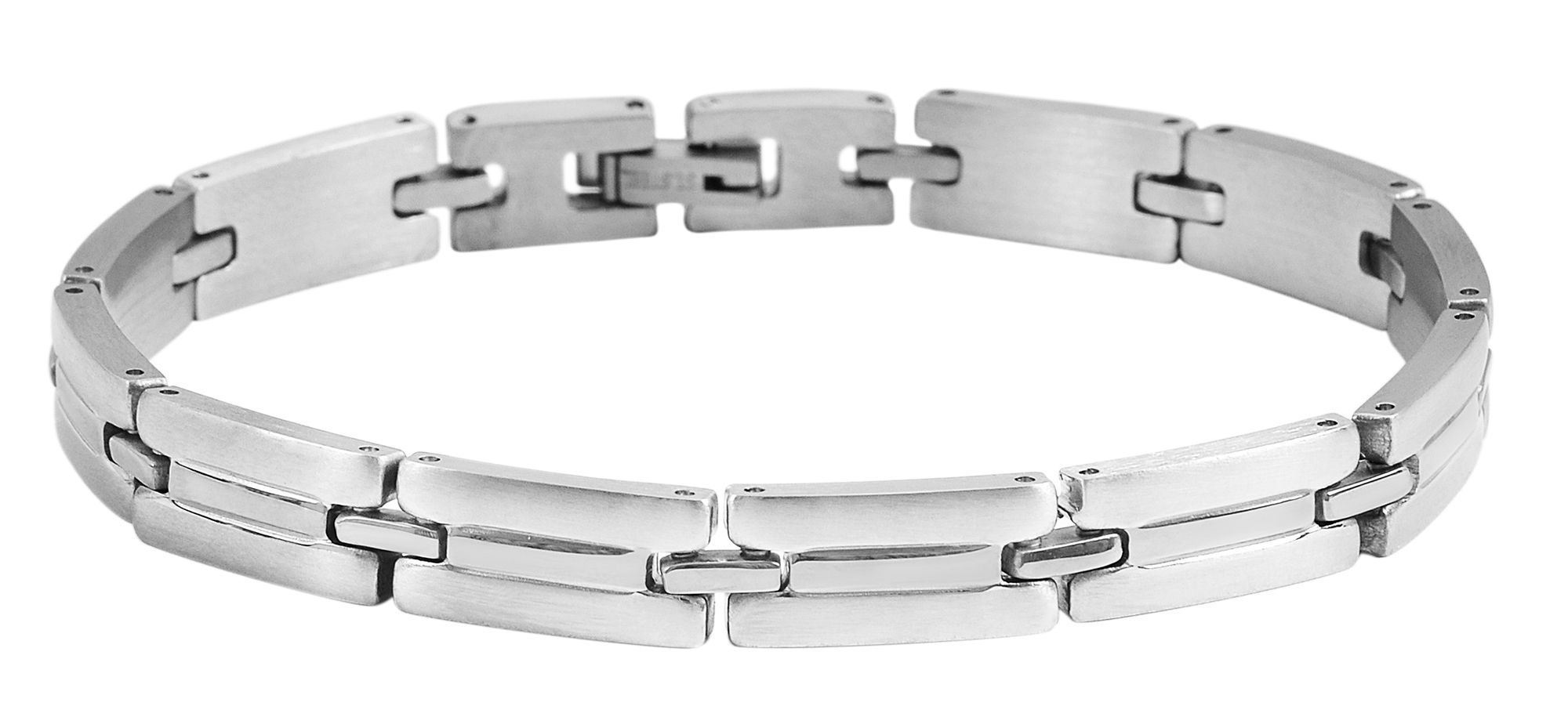 Akzent Armband aus Edelstahl, silberfarbig