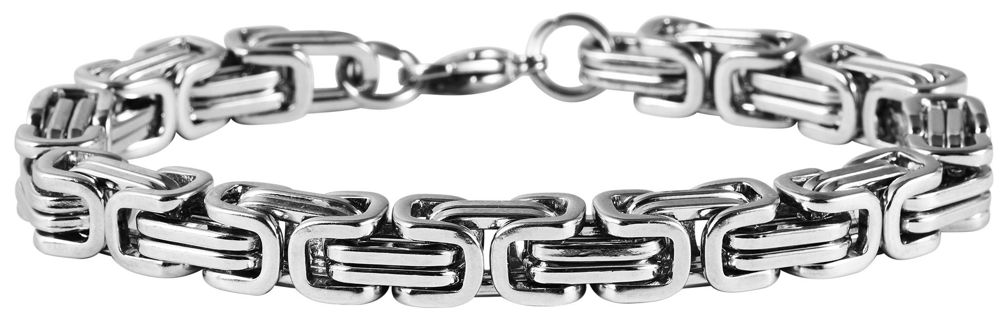 RAPTOR Königskettenarmband aus Edelstahl, 19 cm