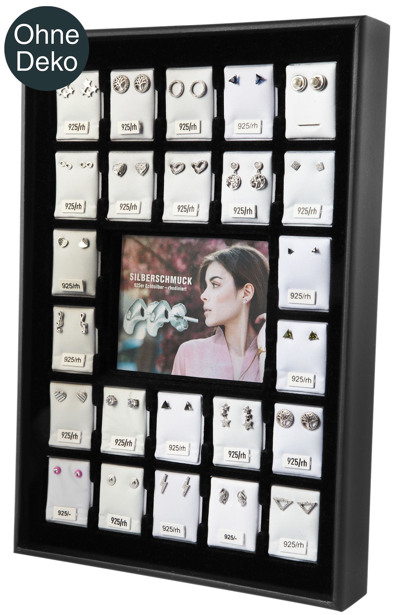 Lade für Schmuckdisplay 6100030, schwarz, 34,5 cm x 23,5 cm x 4,5 cm