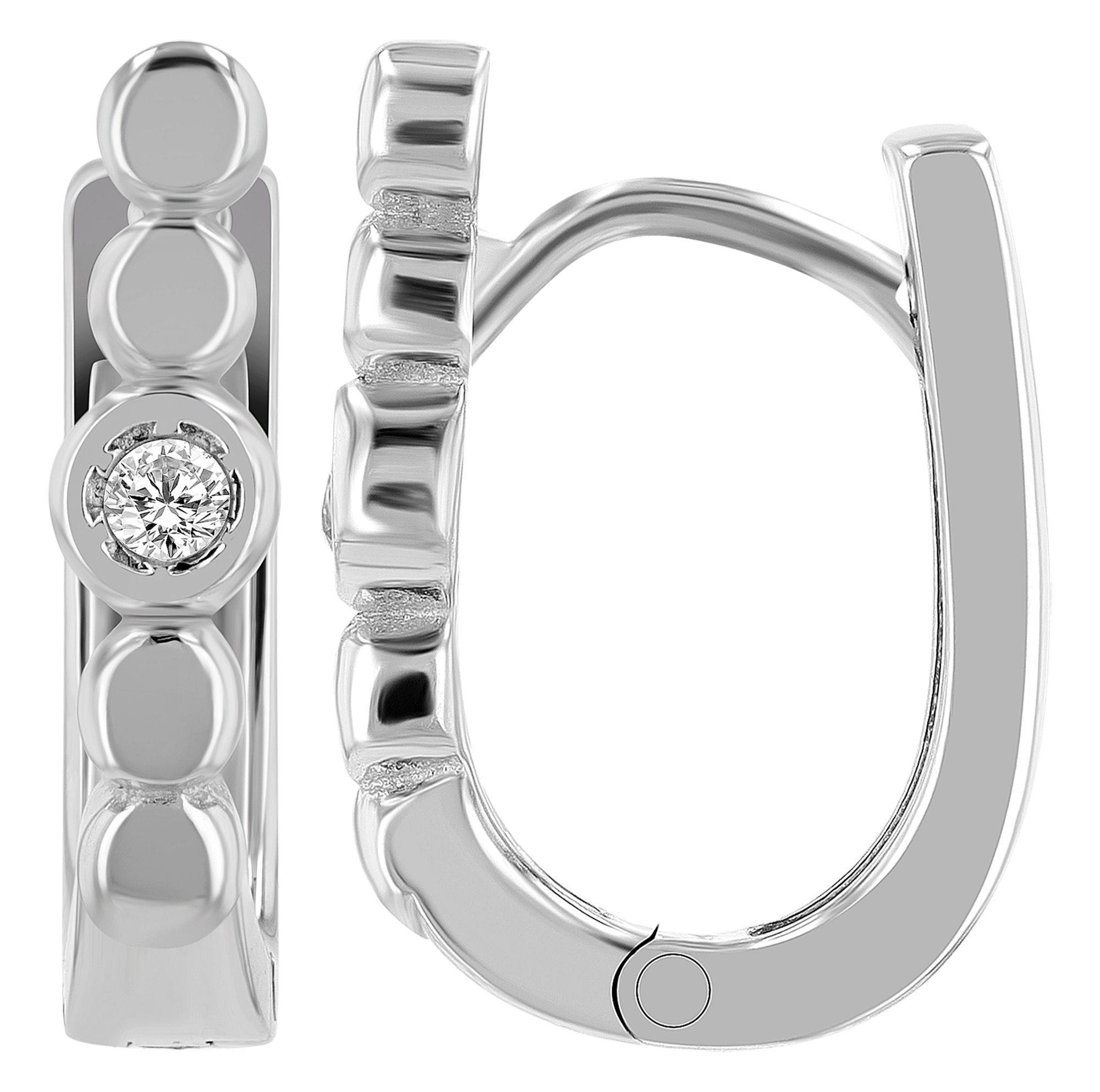 925/- Echt Silber Klapp-Creolen "Asude"