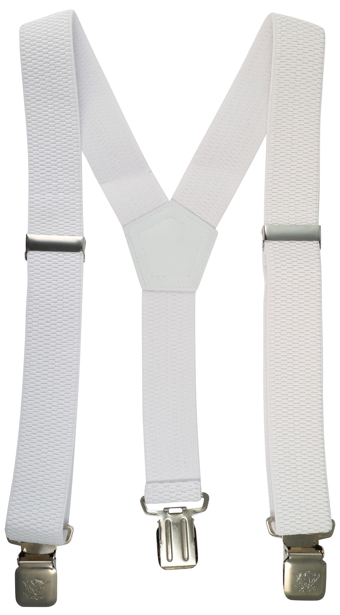 Hosenträger, 100 cm , elastisch, weiß
