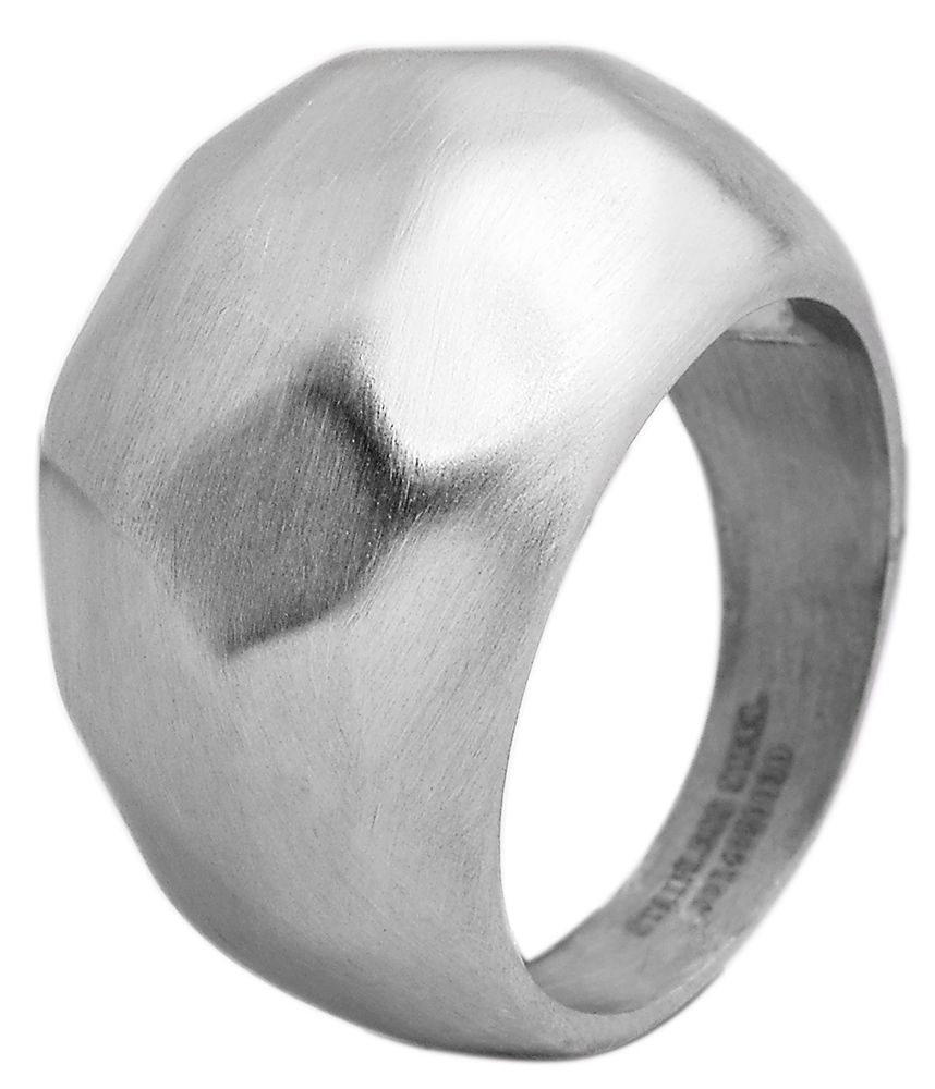 "Nihan", Edelstahl Damenring, silberfarben, Gr. 62