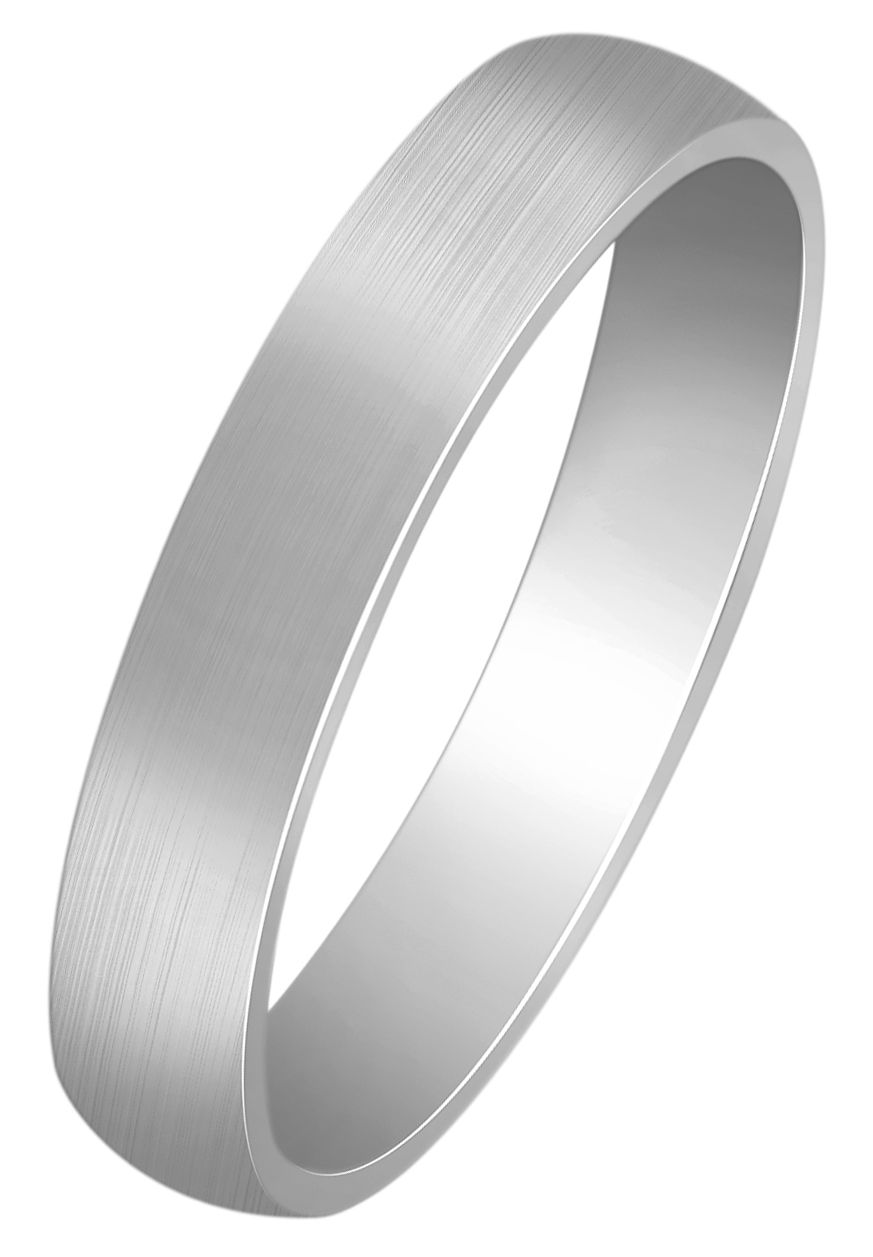 925/- Echt Silber Partnerring "Phille" für Herren, rhodiniert, Gr. 66