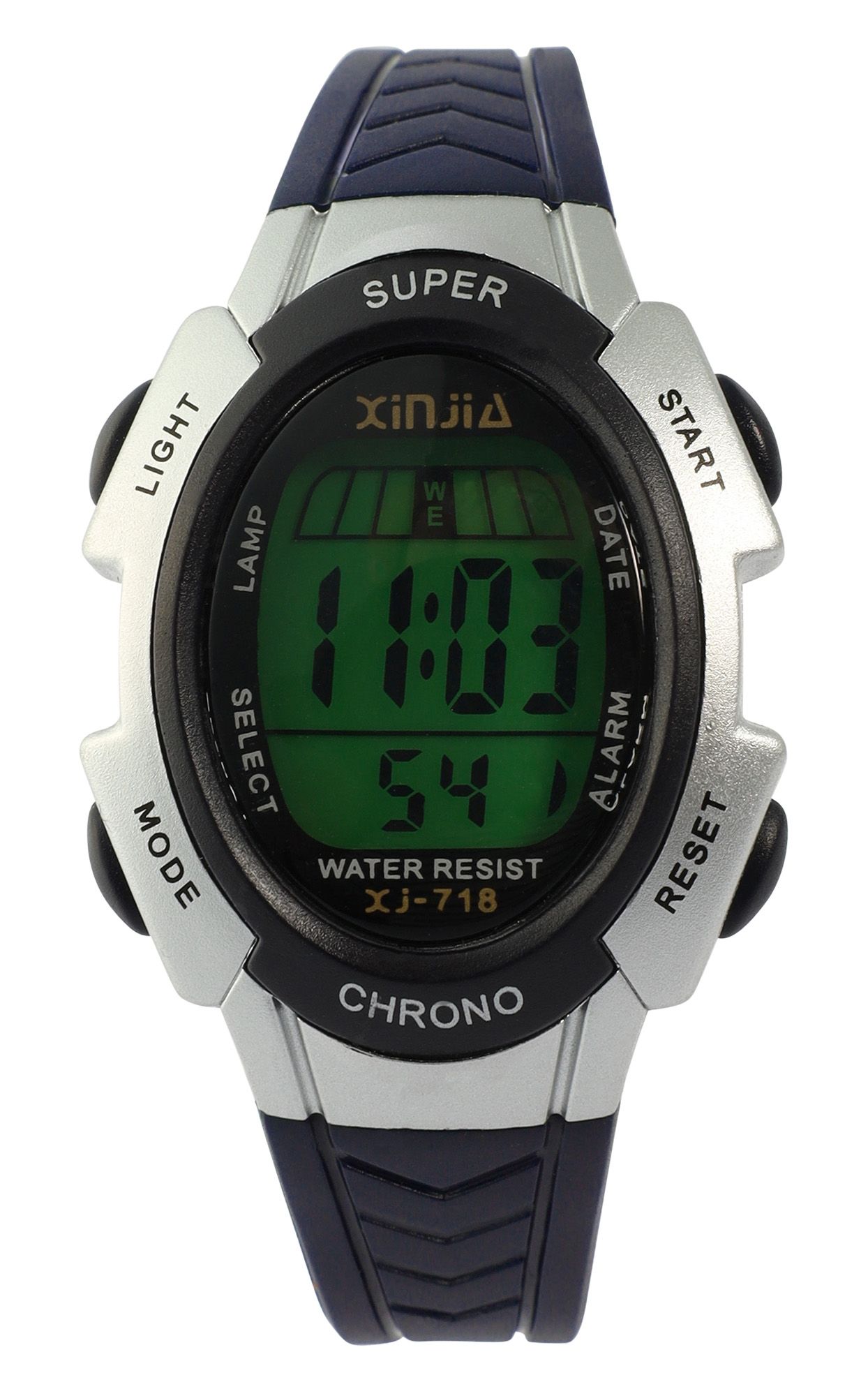 Xinjia Herrenuhr mit TPU-Band, dunkelblau