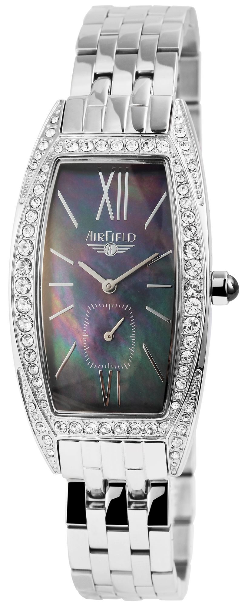 Airfield Damenuhr mit Edelstahlband, UVP 349,00 €