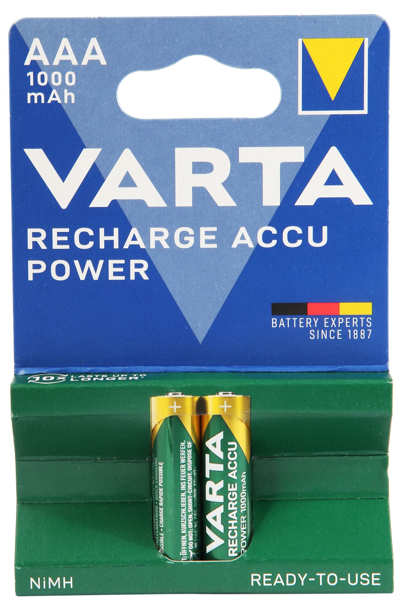 VARTA  Rechargeable ACCU AAA, 2er Blister