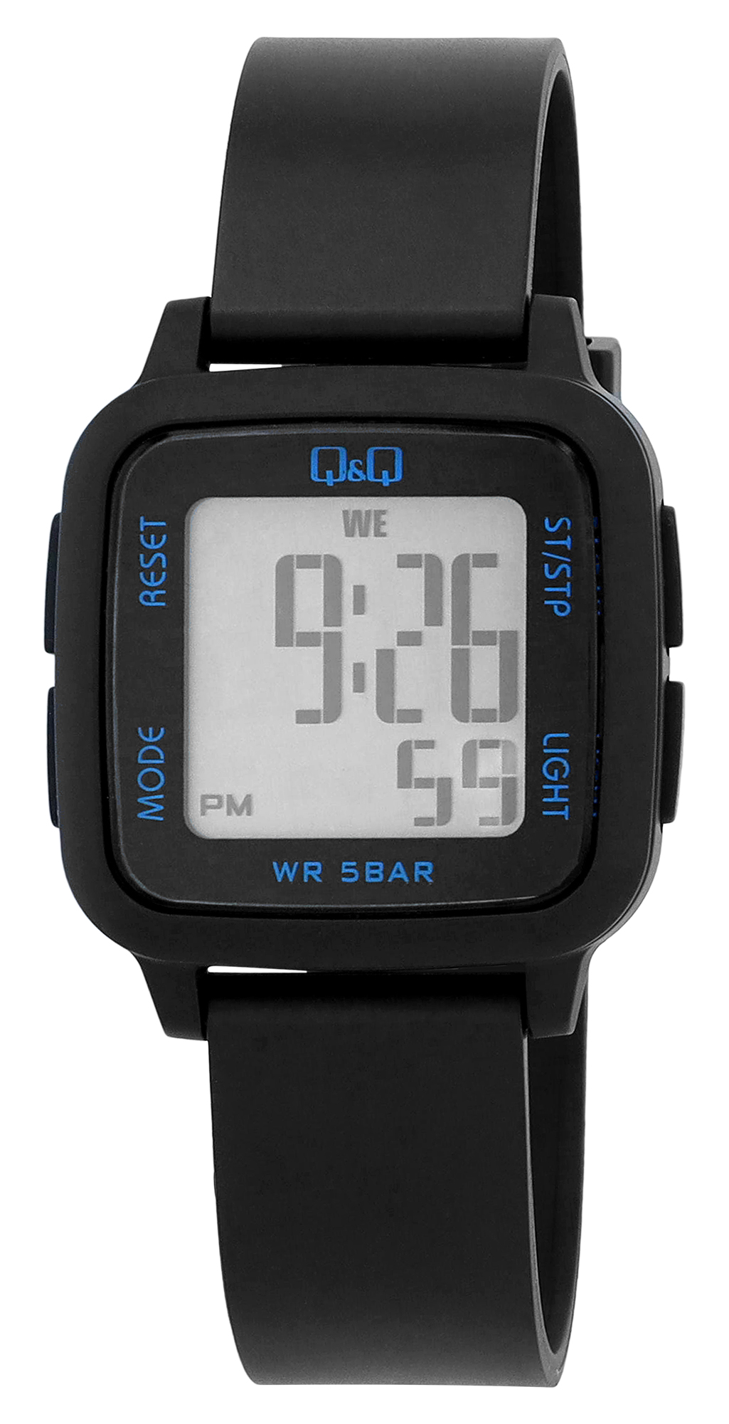 Q&Q Unisexuhr mit Silikonarmband