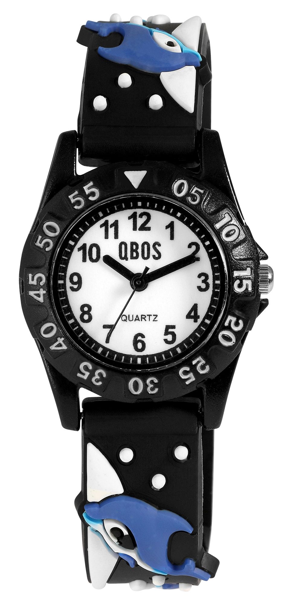 Qbos Kinderuhr mit Silikonband