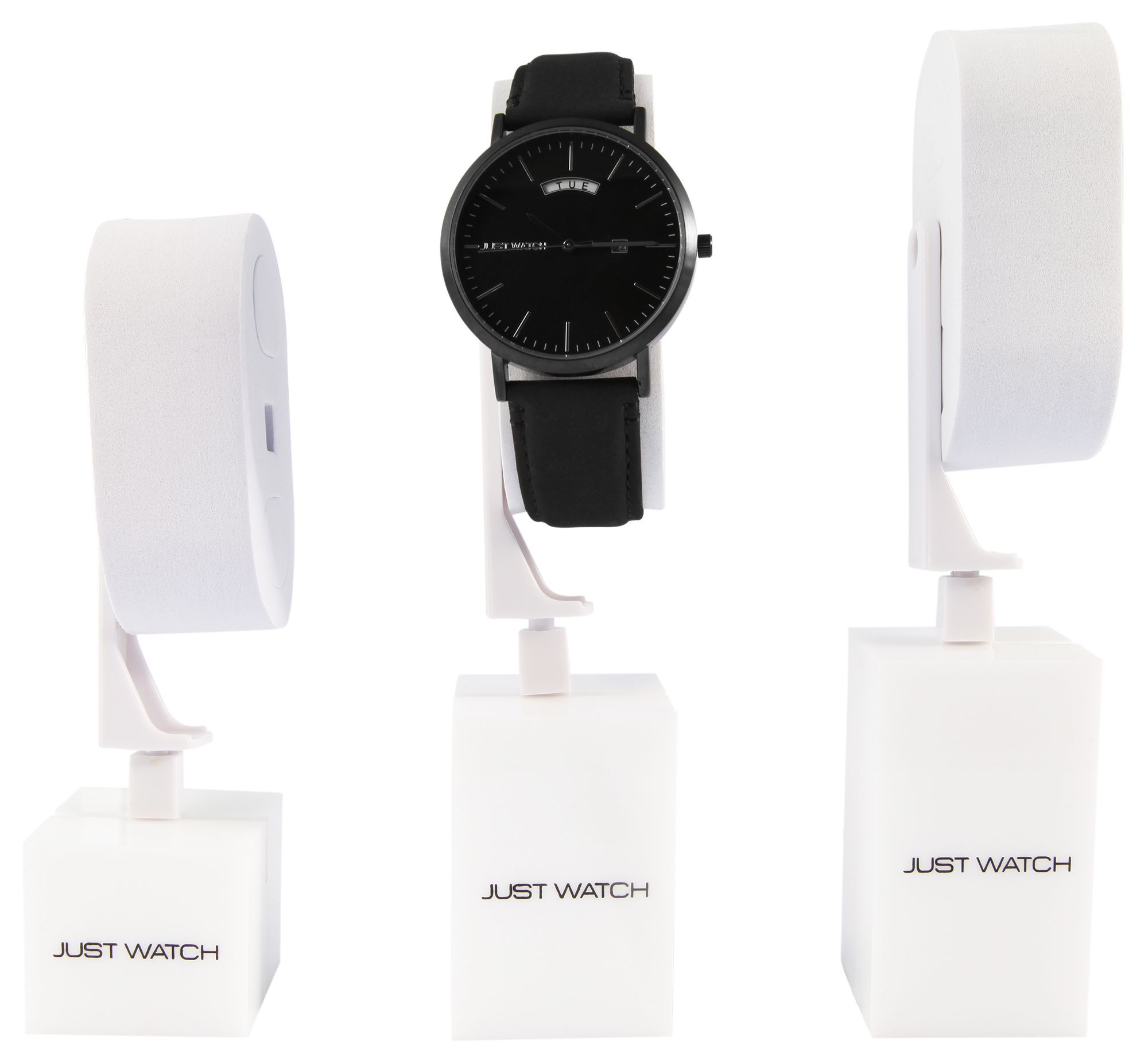 JUST /JUST WATCH Uhrenaufsteller , 3er Set