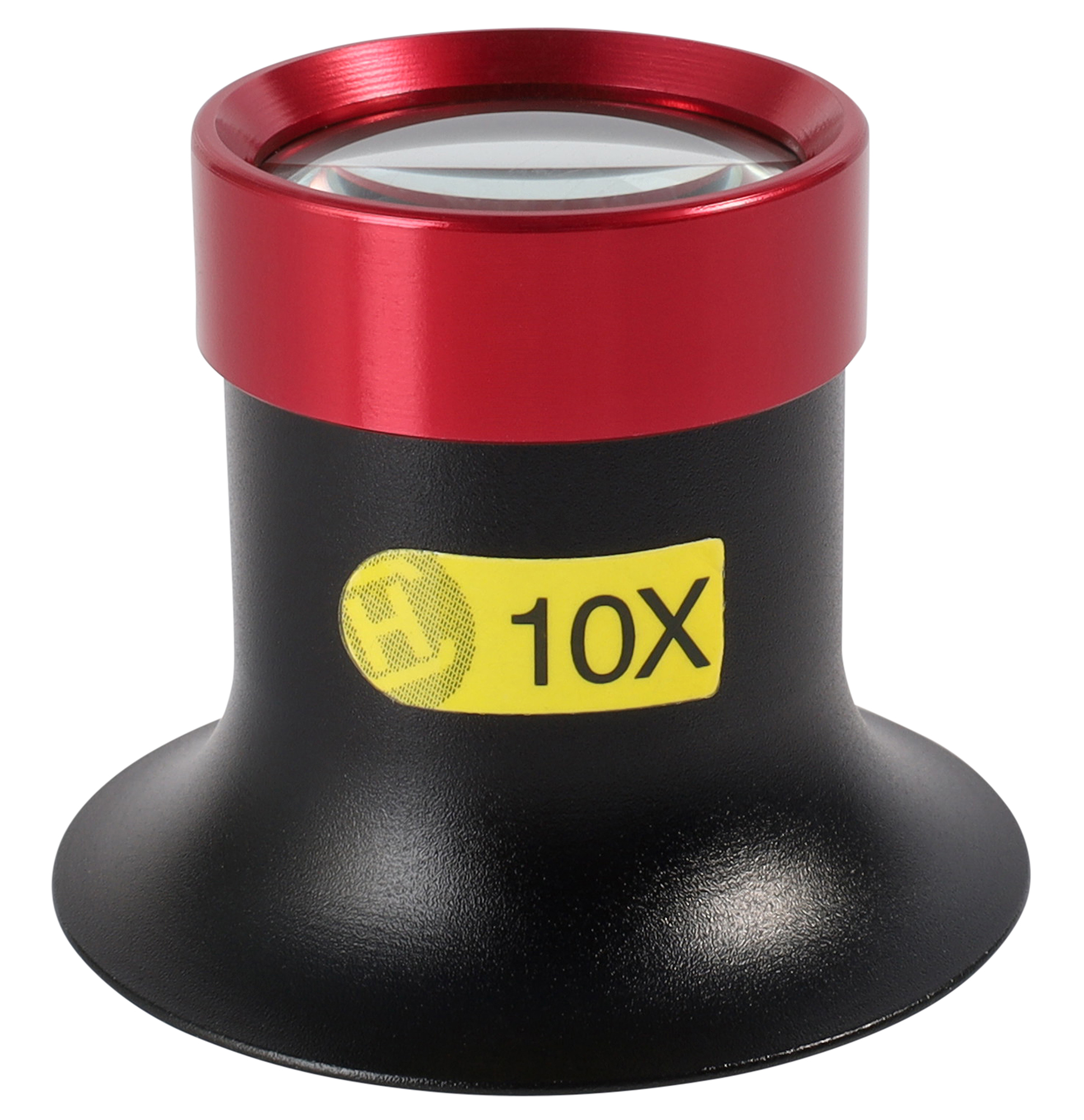 Uhrmacherlupe, Metall/Glas, 10 fache Vergrößerung