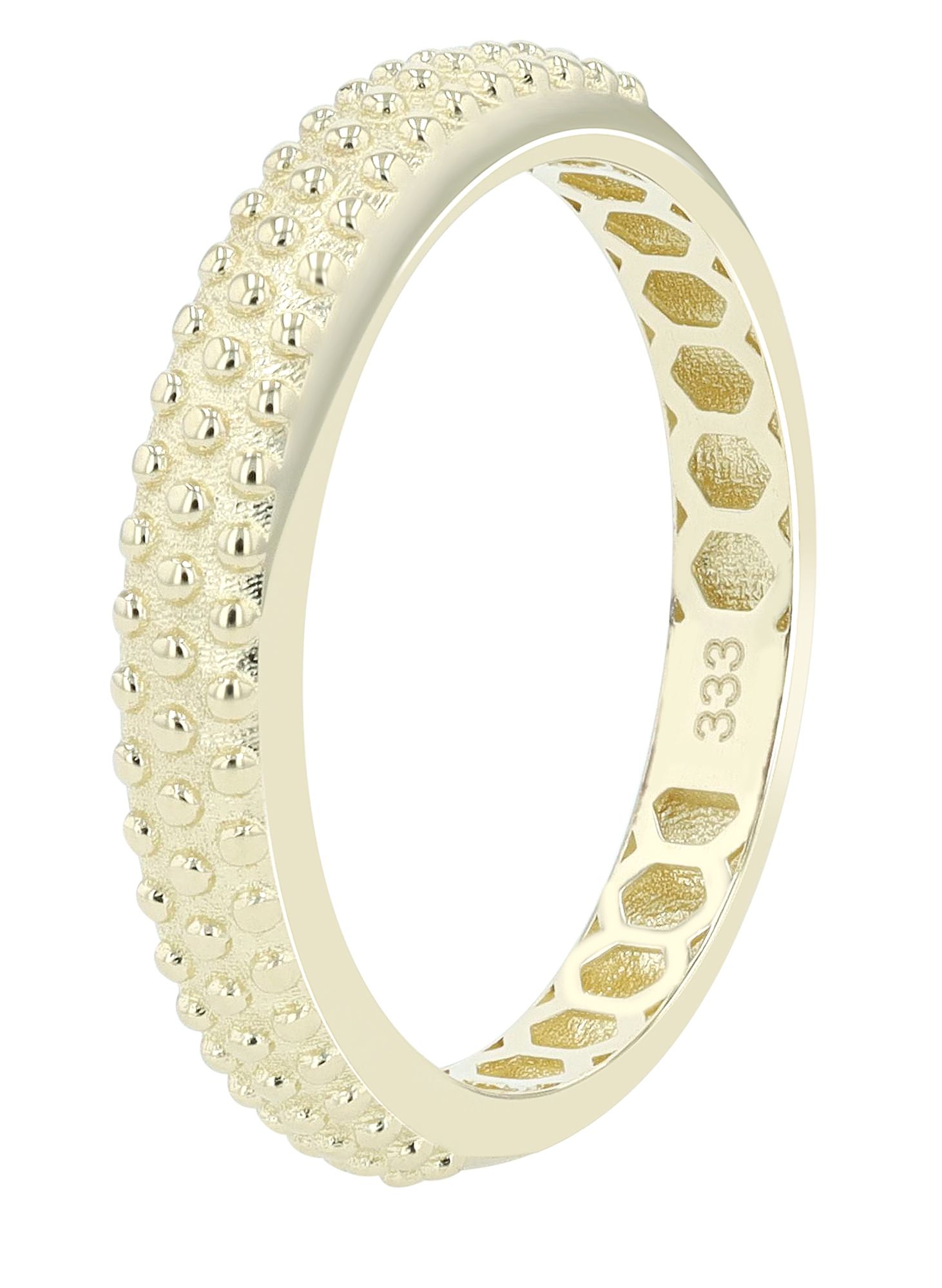 333/- Gold Ring "Amaia", 8 Karat, Gelbgold, Gr. 58
