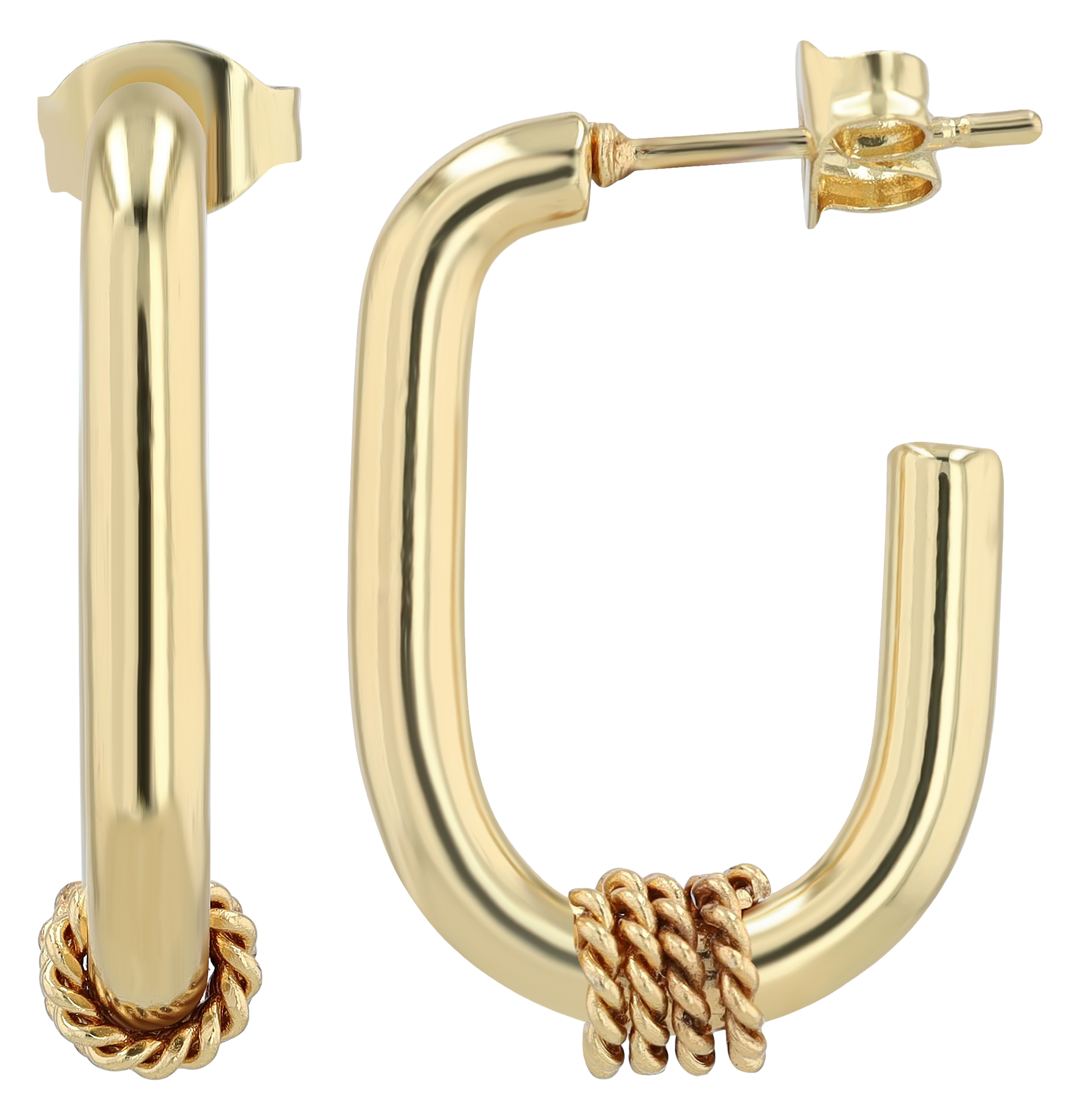 "Troya" Edelstahl, Halbcreole/ Creole, goldfarben