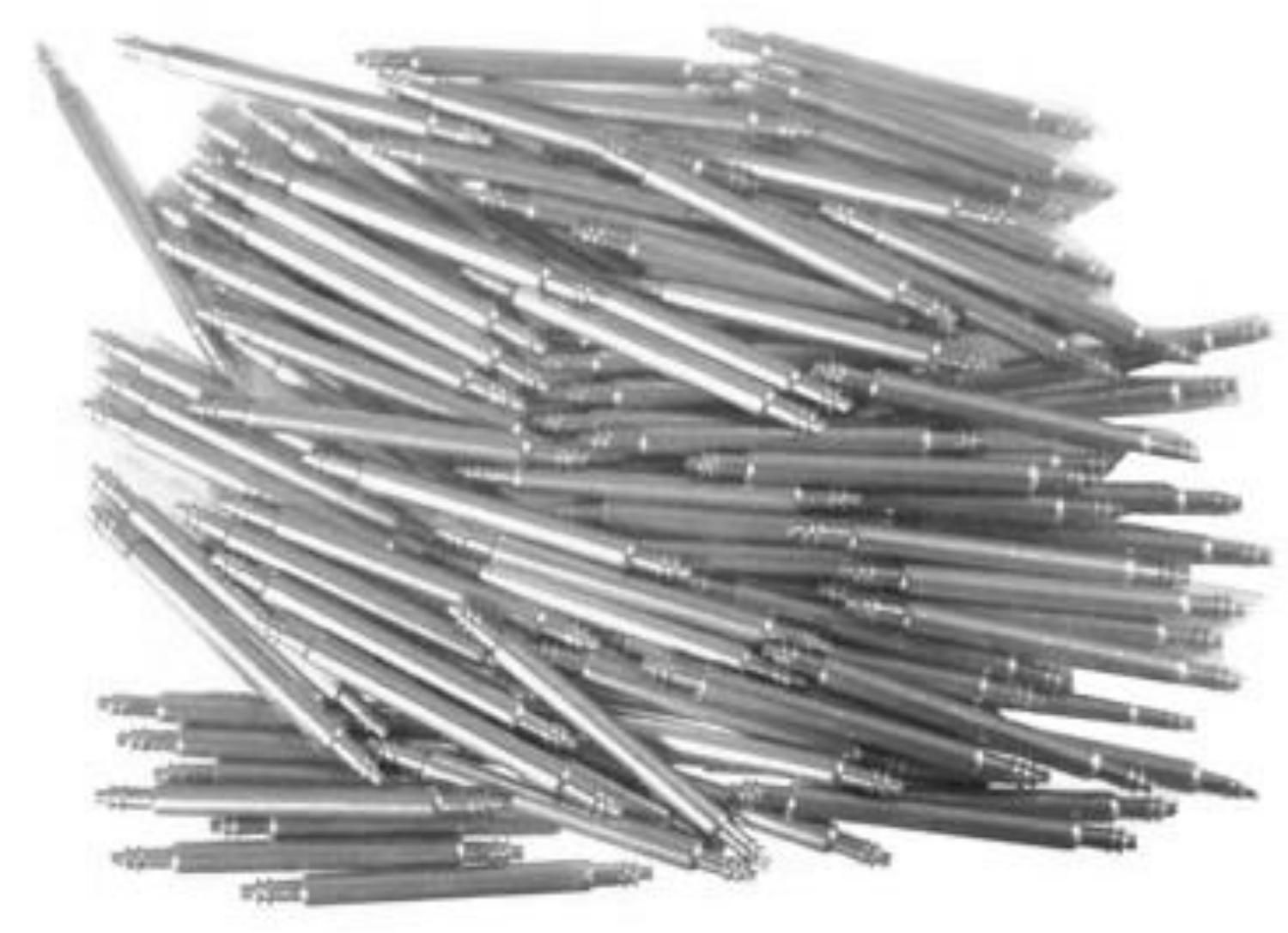 Federstege für Uhrenarmbänder, Ø 1,5 mm, Länge 6 mm, VE 100