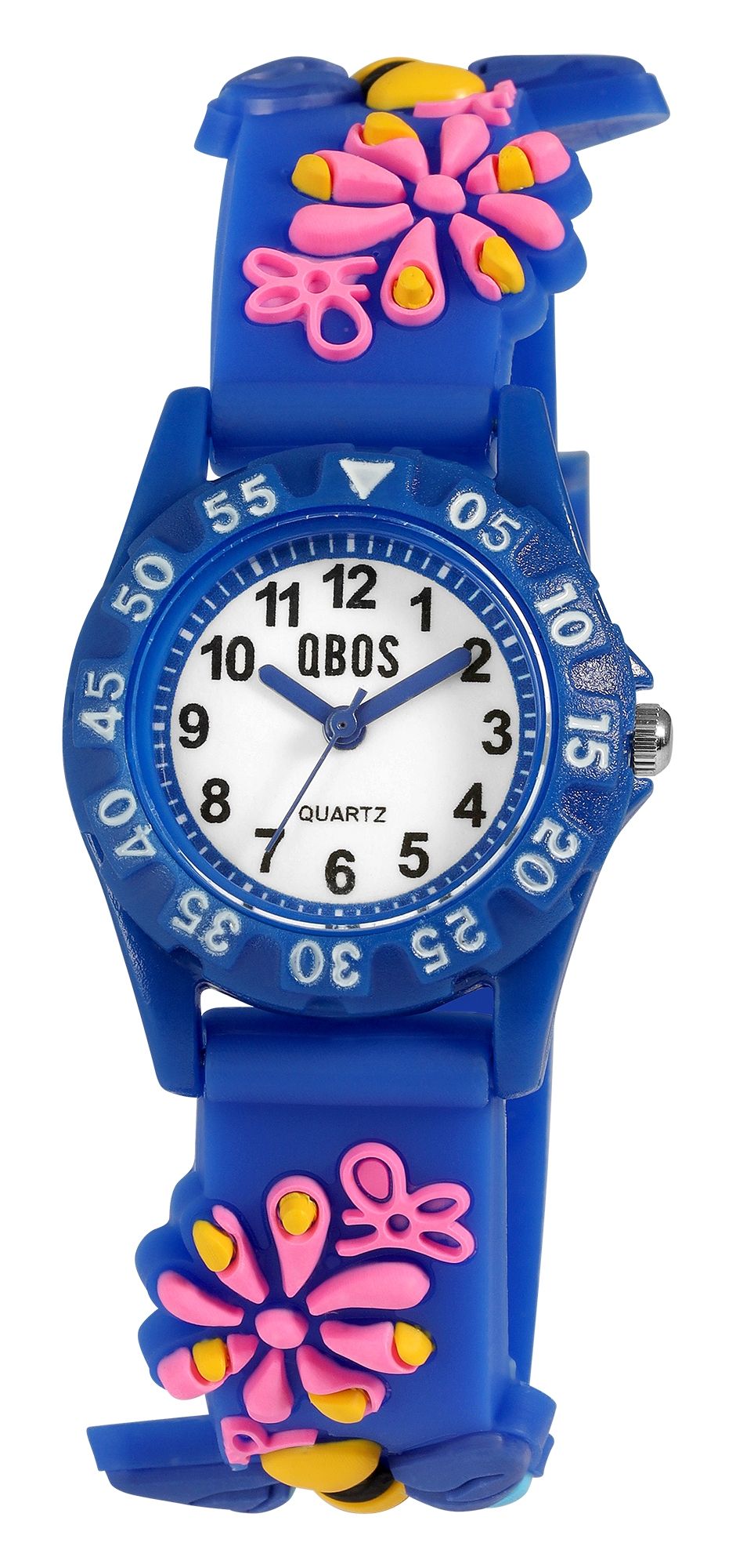 Qbos Kinderuhr mit Silikonband