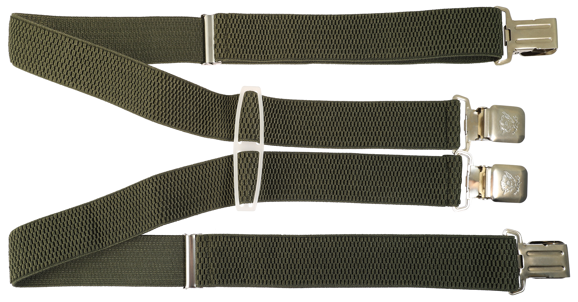 Hosenträger, 110 cm, elastisch, grün