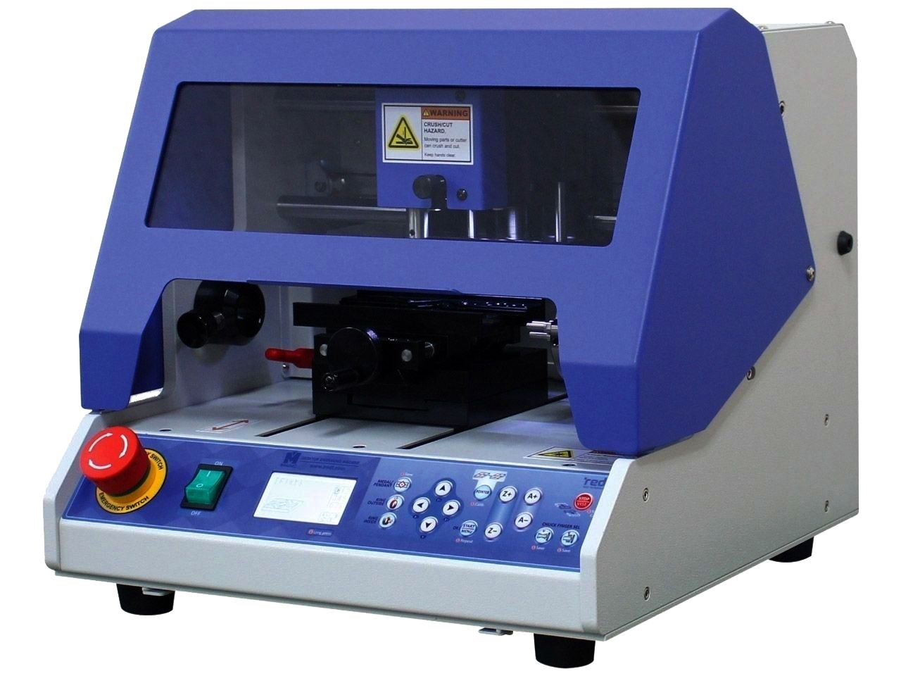 Graviermaschine Magic 50 für Flach- und Ringgravuren (innen+außen) Gravierfläche 130 x 100 x 38,5 mm
