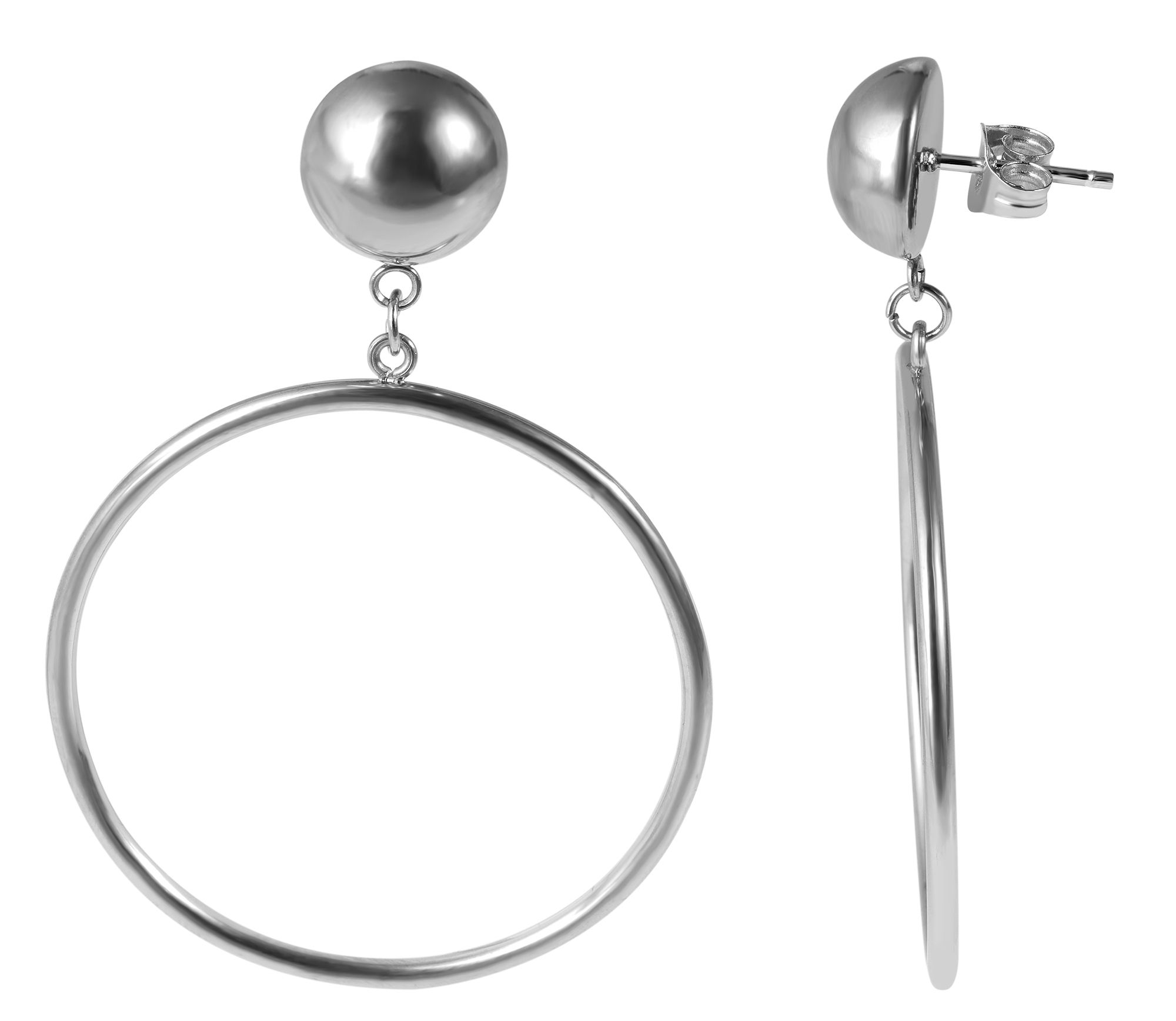 Edelstahl Ohrhänger