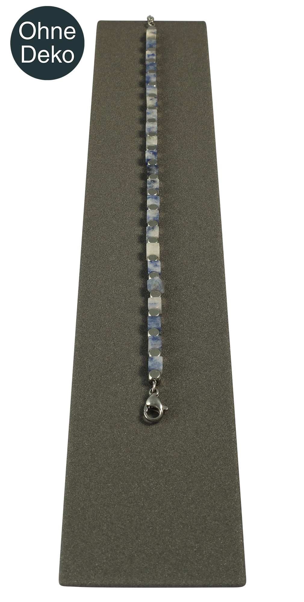 Aufsteller für Armbänder, Metall, grau