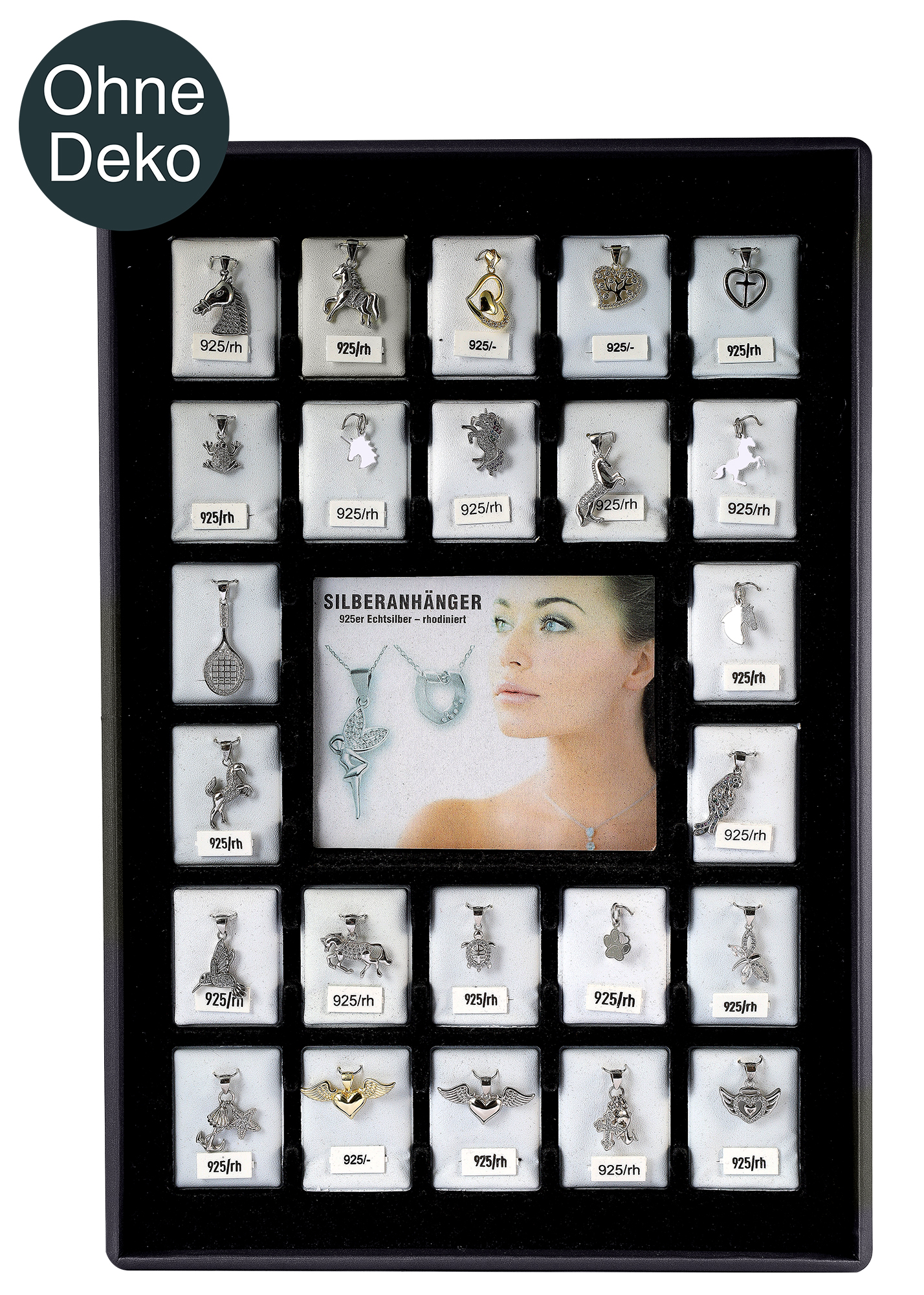 Präsentationstablett/ Vorlegetablett, Pappe, grau