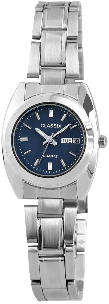 Classix Damenuhr mit Metallarmband