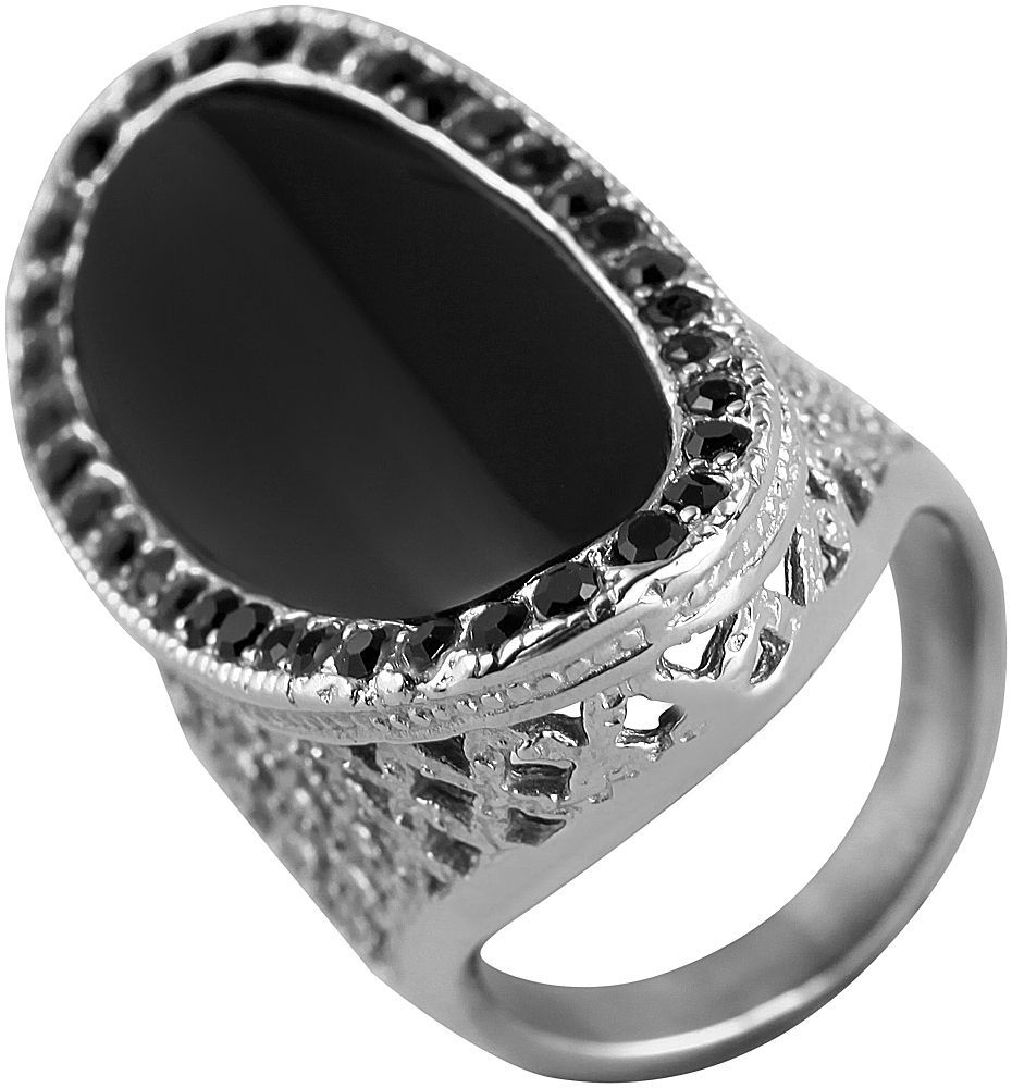Akzent Damen-Ring aus Edelstahl