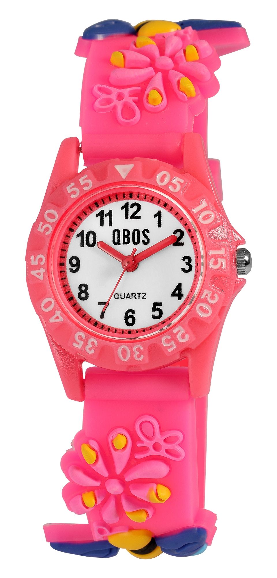 Qbos Kinderuhr mit Silikonband