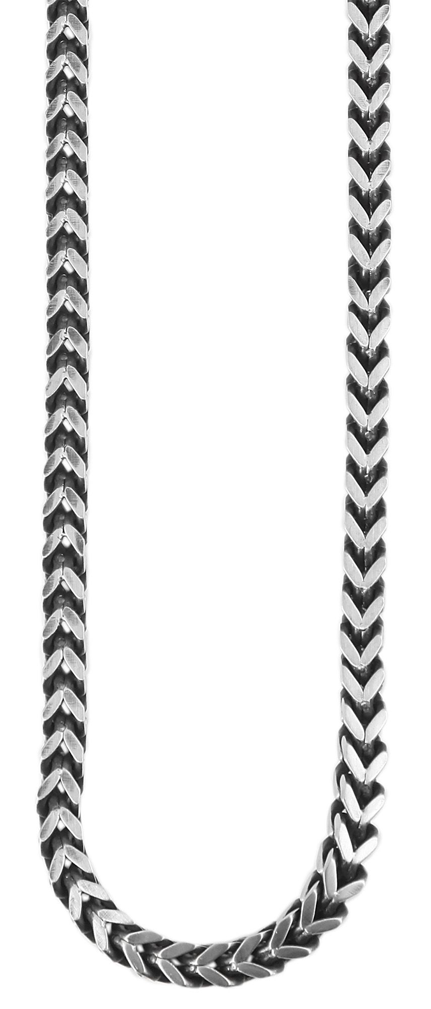 Akzent Edelstahl Unisex Panzerkette, Länge: 60 cm / Stärke: 4 mm