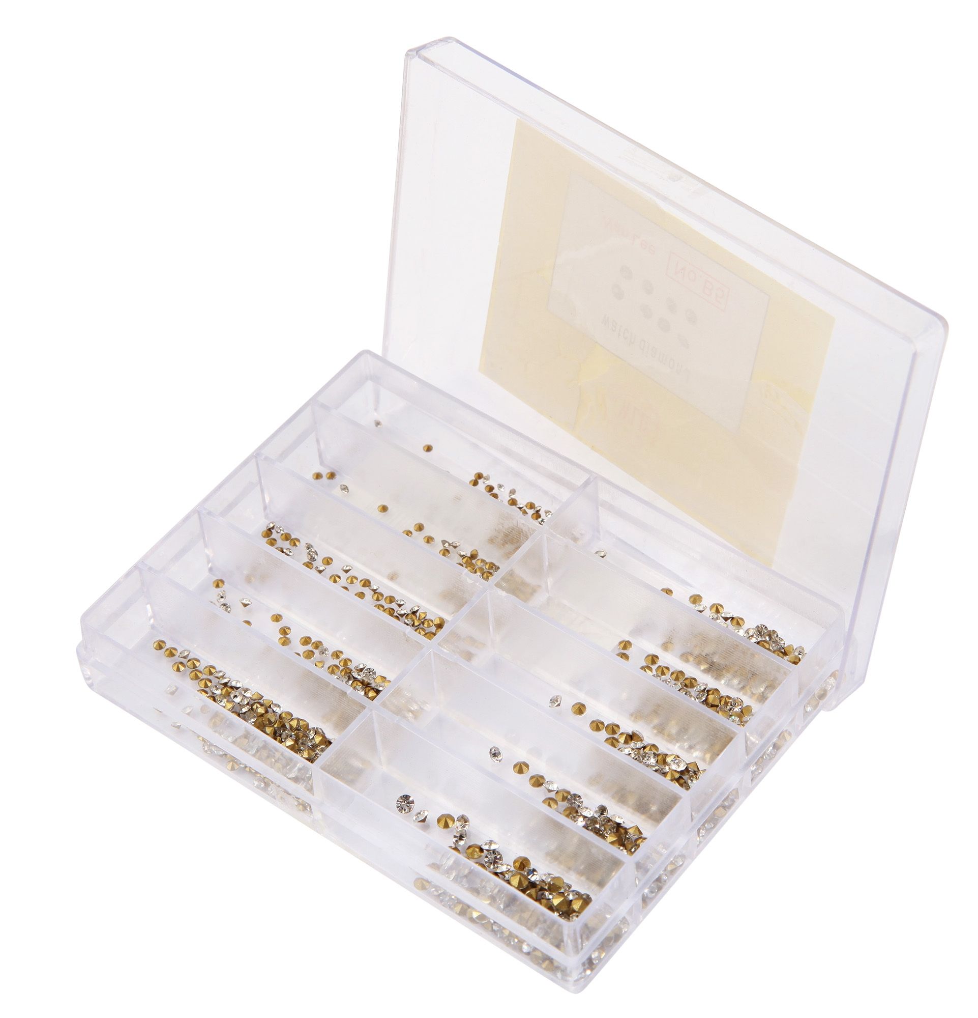 Ersatzsteine (verschiedene Größen), 500 Stk/Box, weiß