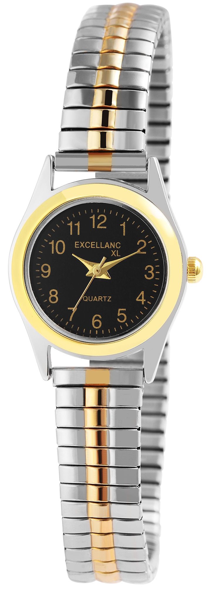 Excellanc Damenuhr mit Edelstahlzugband