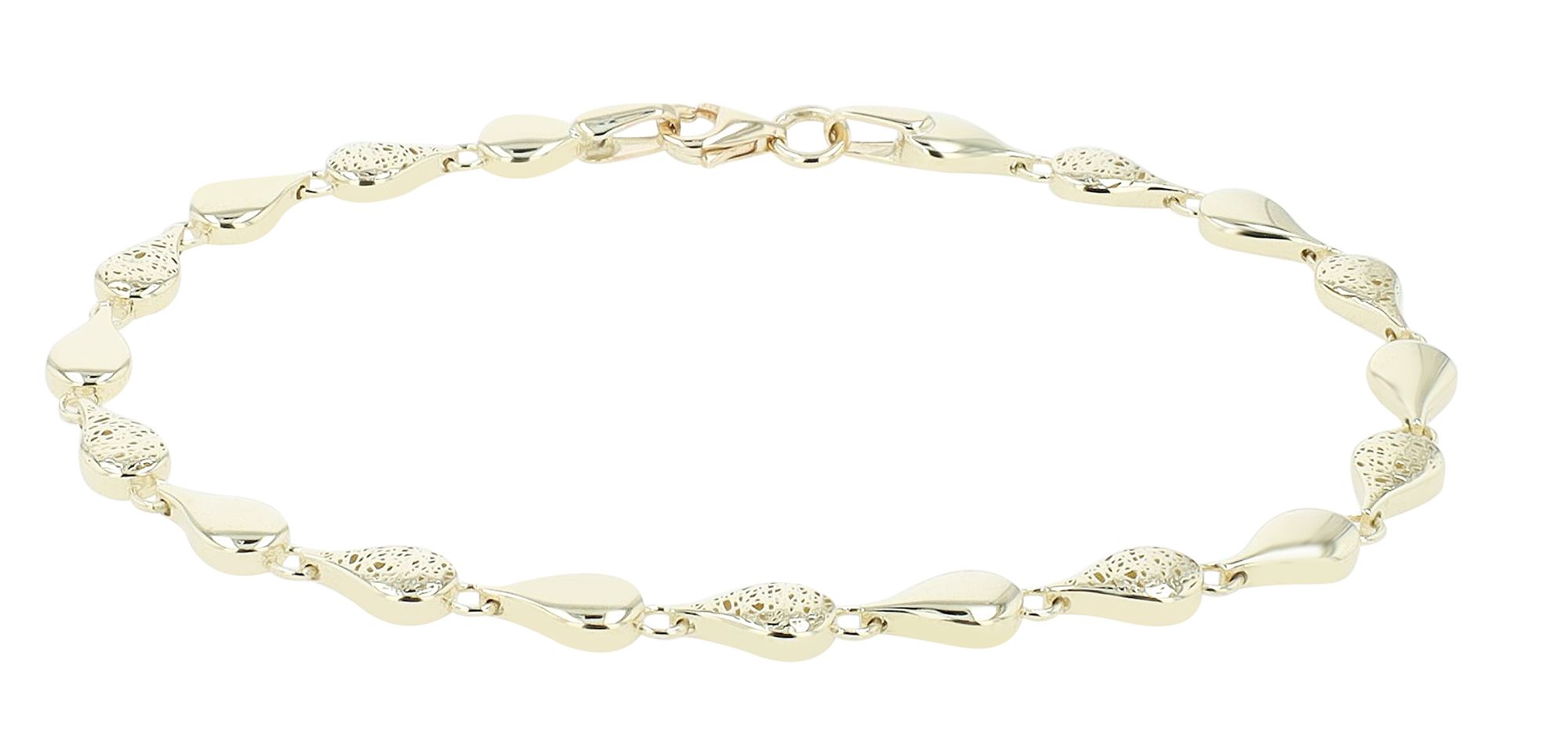 333/- Gold "Derym" Armband, 8 Karat, Gelbgold