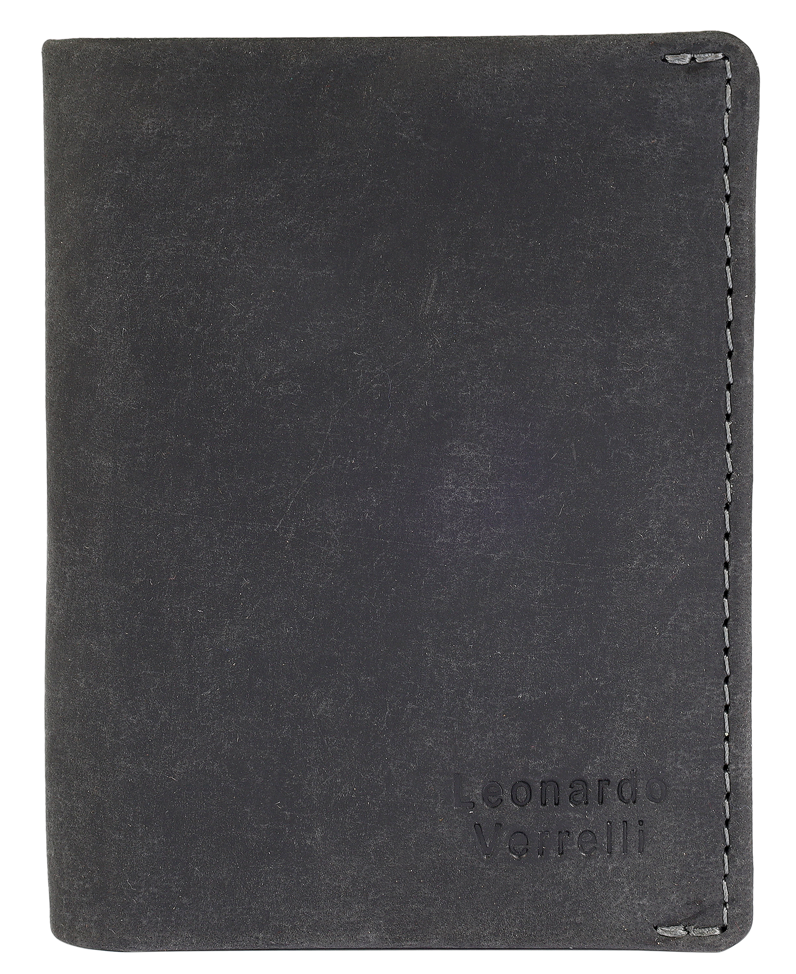 Leonardo Verrelli, Herren Echtleder Geldbörse, Hochformat, vintage, RFID