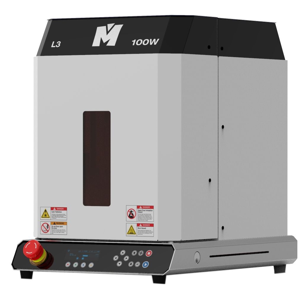 Lasermarkierer und -schneider MAGIC L3 30 W, Wellenlänge 1064 mm, max. Gravierfläche 350 x 170 x 100 mm