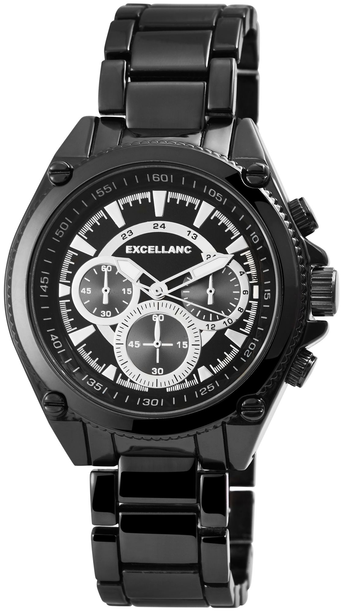Excellanc Herrenuhr mit Metallband
