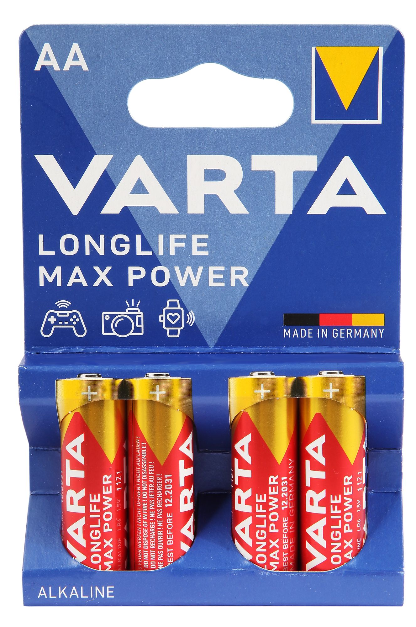 VARTA Max Tech AA, 4er Blister