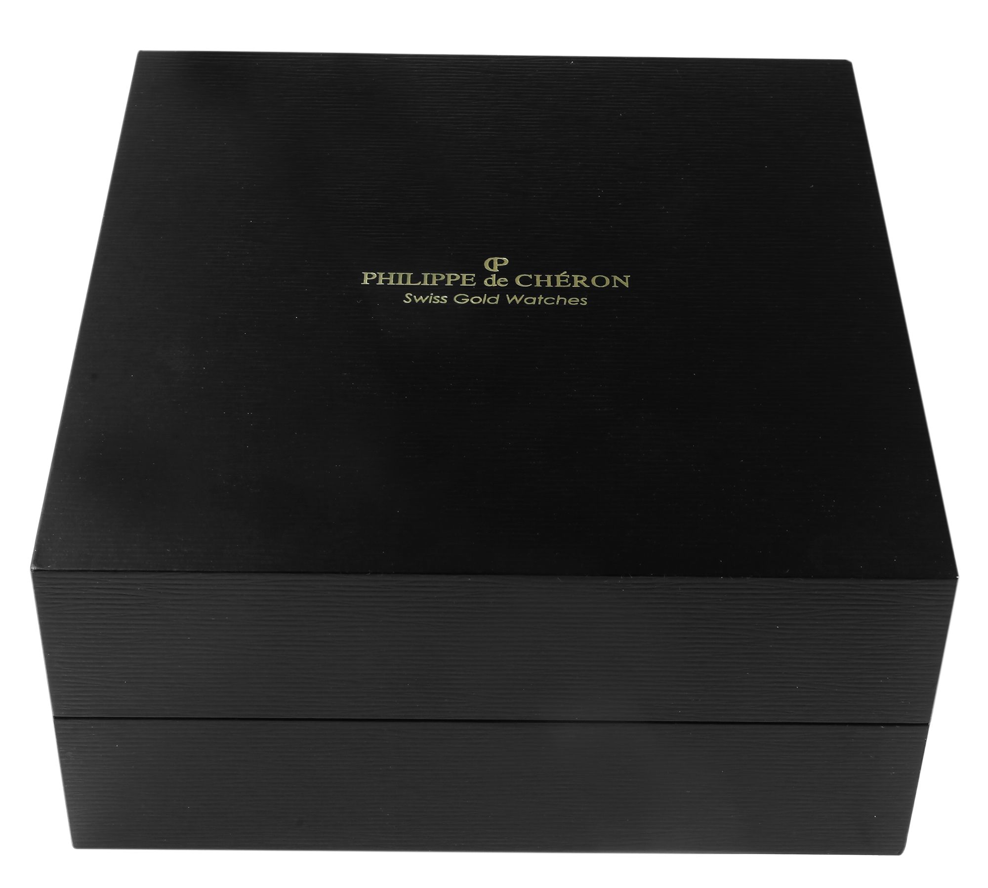 Philippe de Chéron Uhrenbox, schwarz