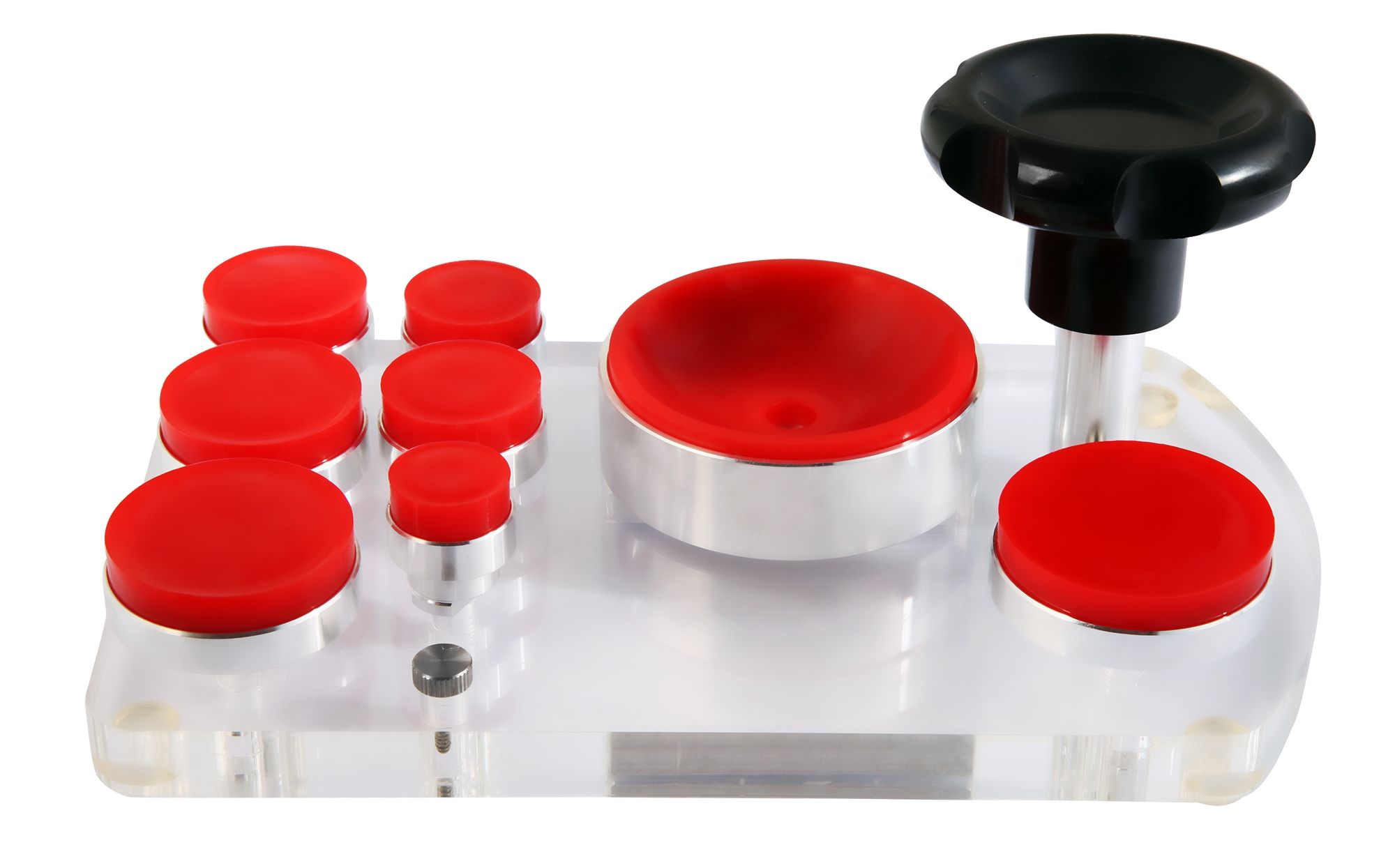 Gehäuseschließer mit Druckstücken