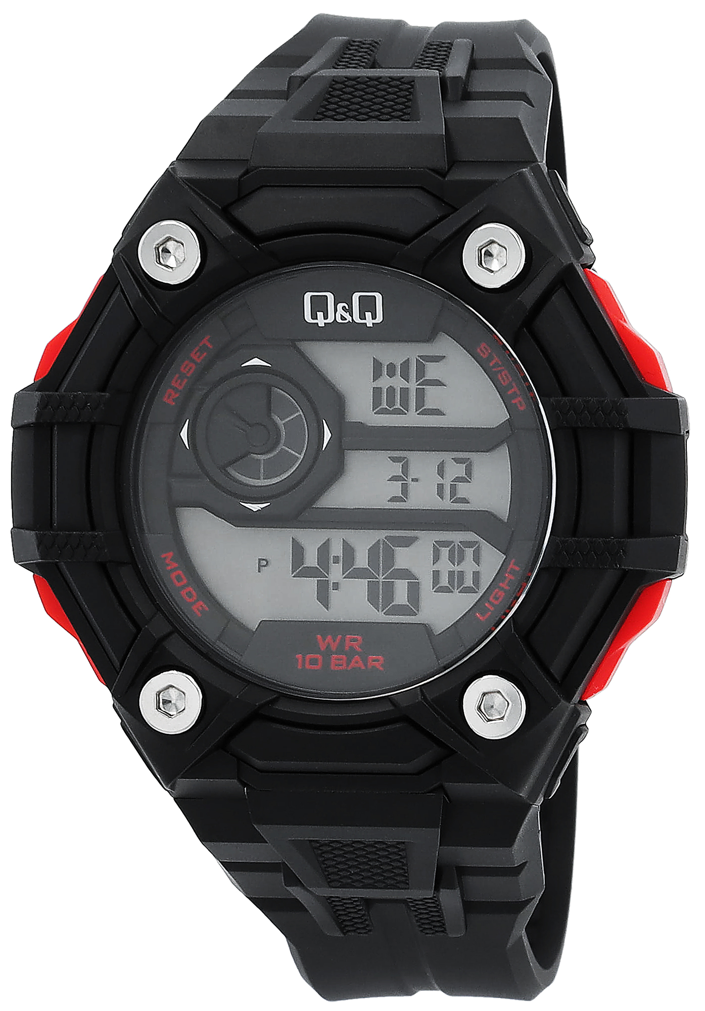 Q&Q Herrenuhr mit Silikonarmband