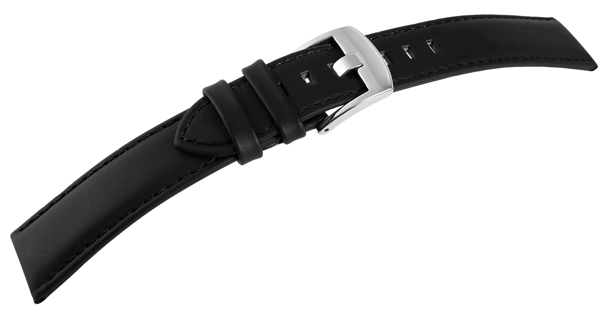 Echt Lederarmband, super soft, schwarz