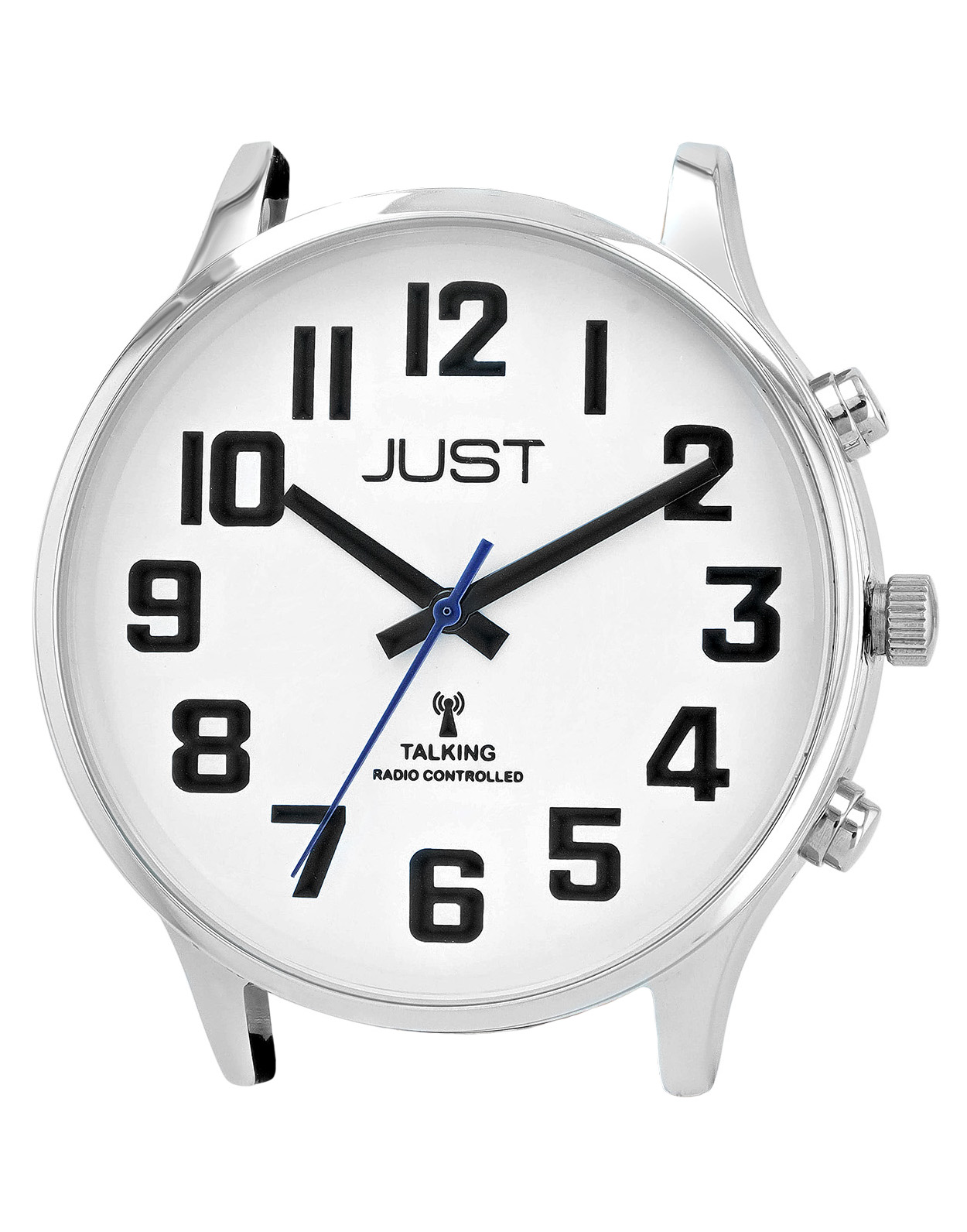 Just "VITA Voice" sprechende Funk-Uhr Ø 41 mm - OHNE BAND für Varianten 001 - 004