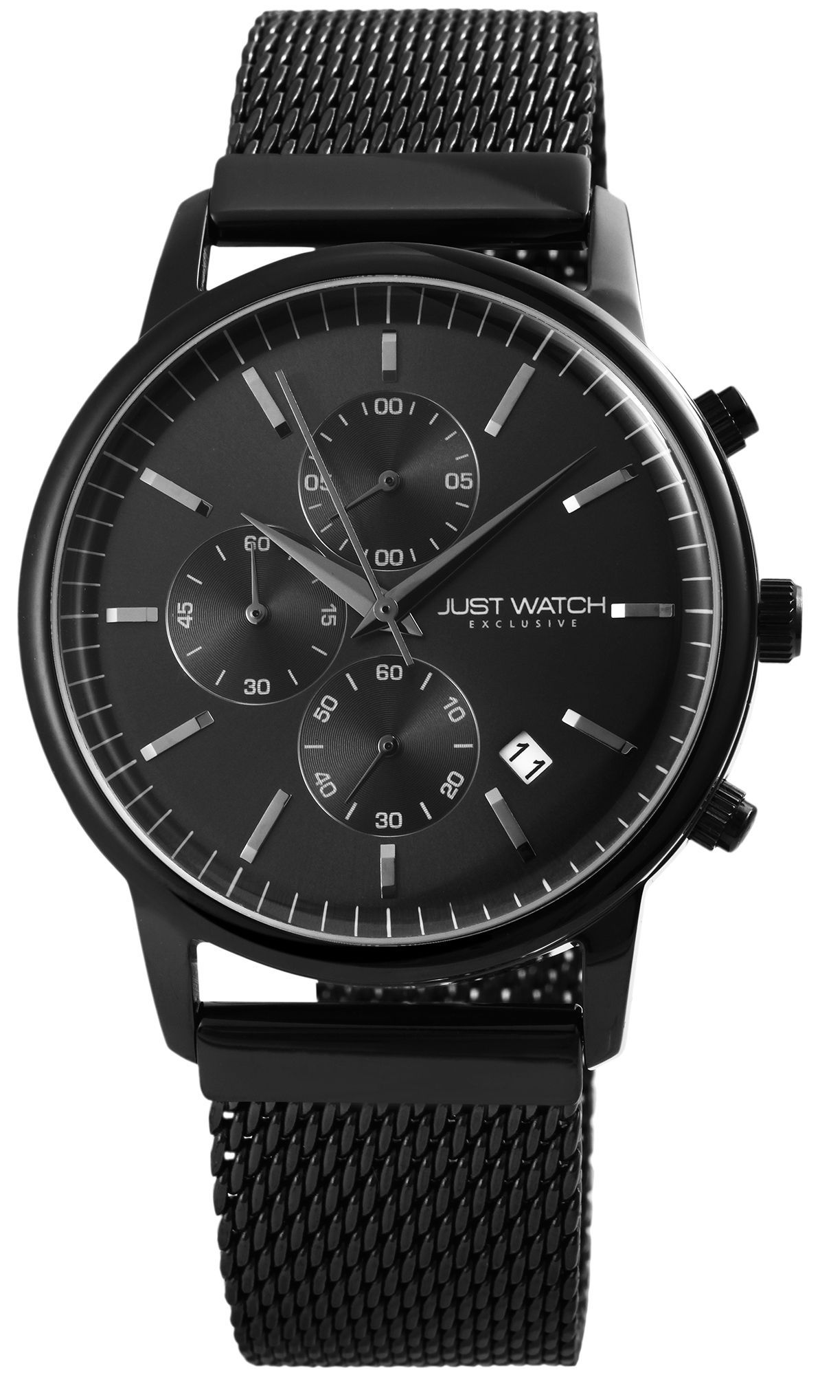 Just Watch Exclusive Herren Chronograph mit Edelstahlband