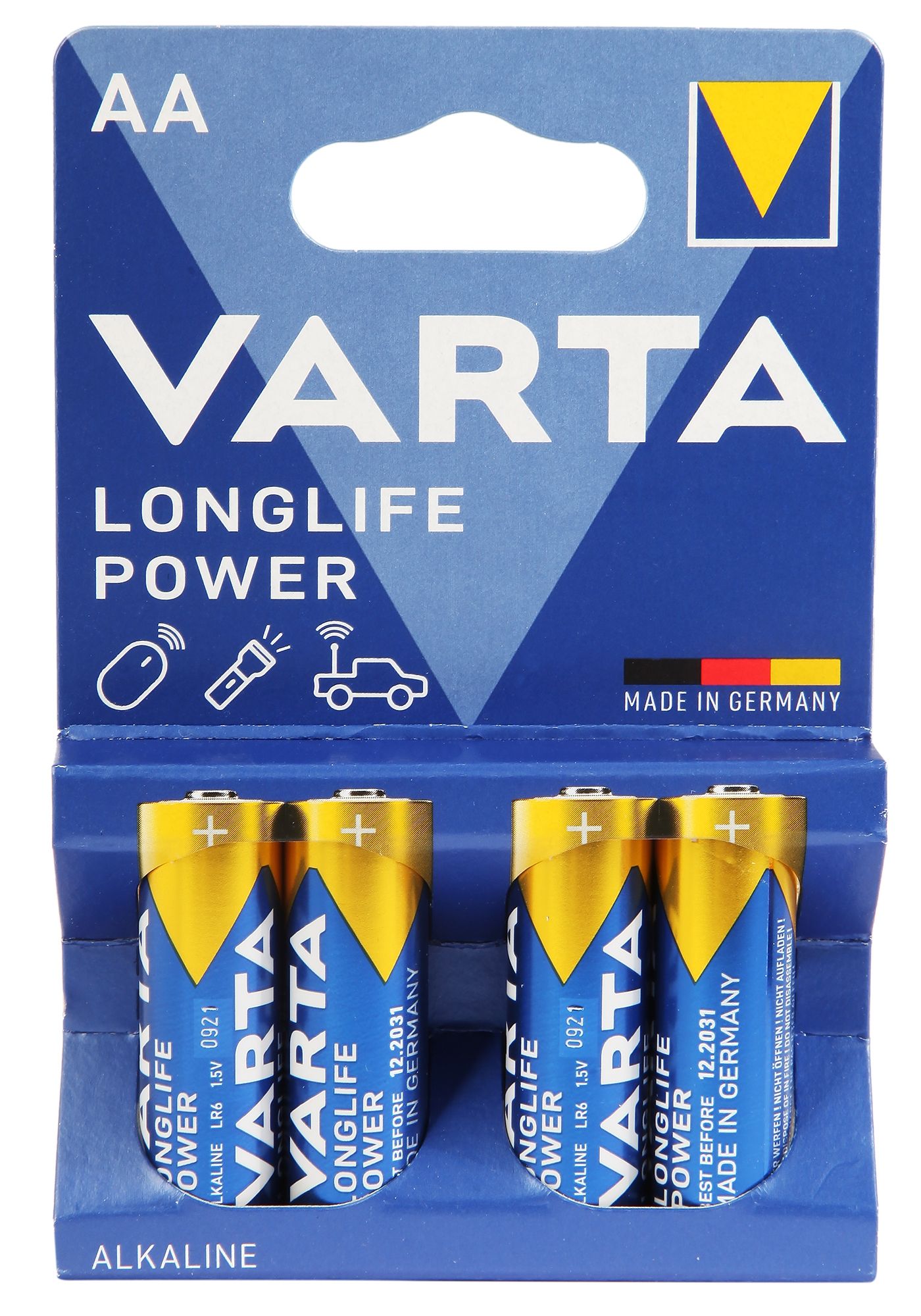 VARTA High Energy AA/LR6,  4er Blister