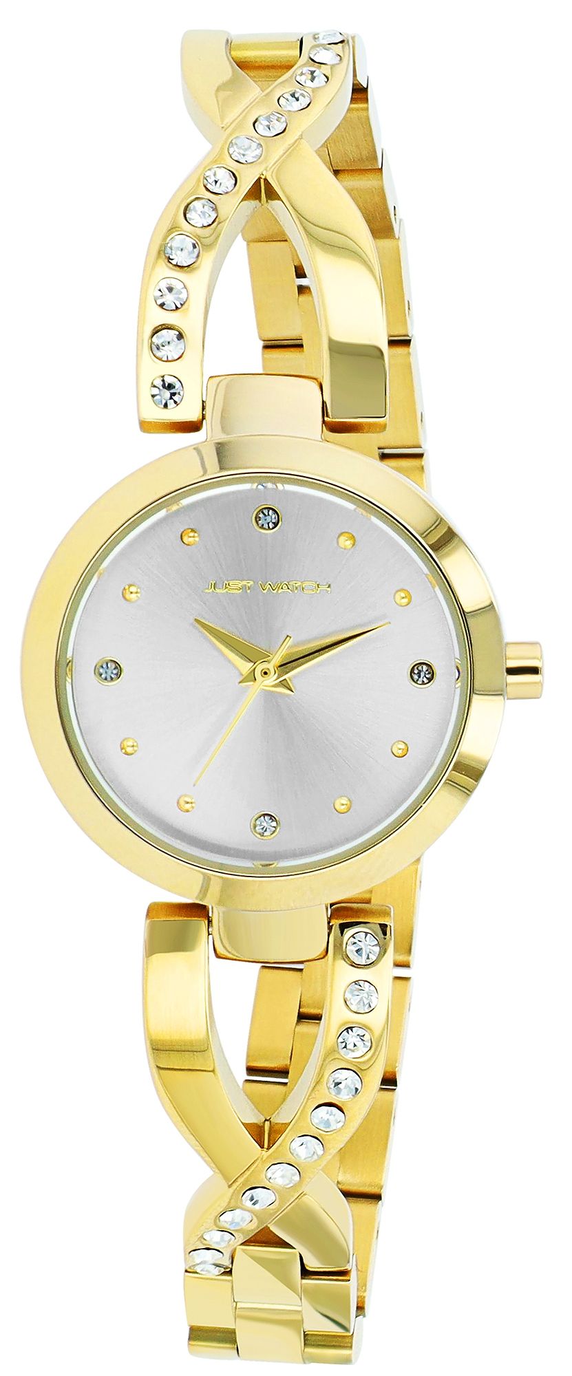 Just Watch Damenuhr "Relana" mit Edelstahlarmband, Ø 27 mm, bicolor (gold-/ silberfarben)