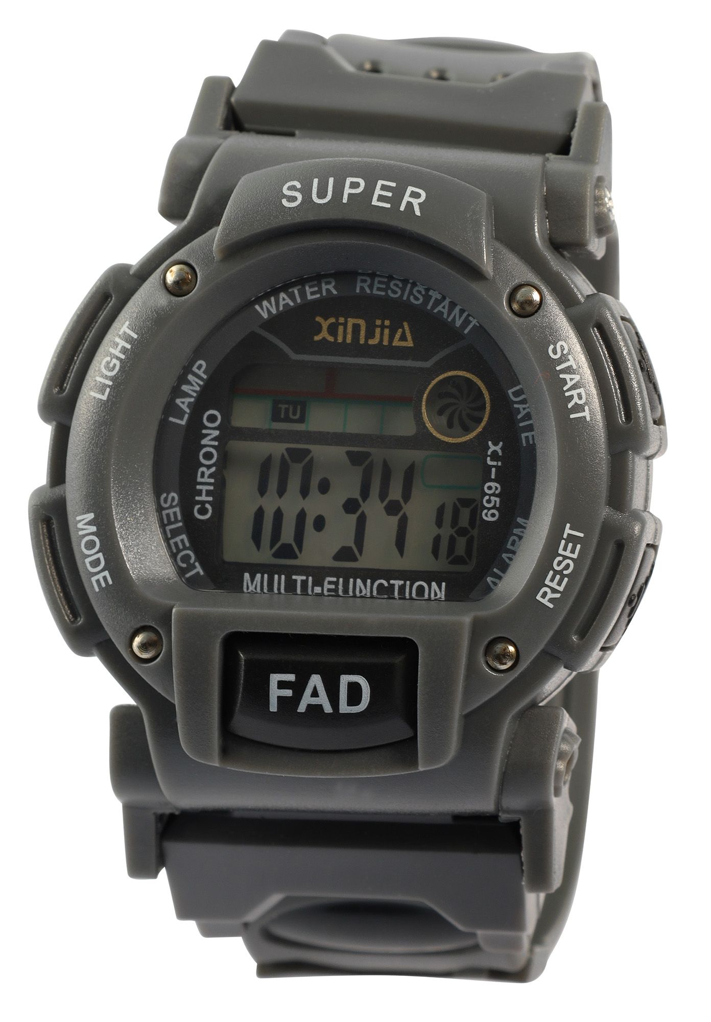 Xinjia Herrenuhr mit TPU-Band, grau