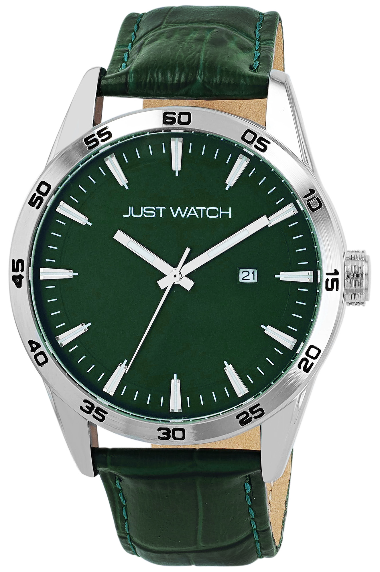 JUST WATCH Herrenuhr "Elrik" mit Echt Lederband