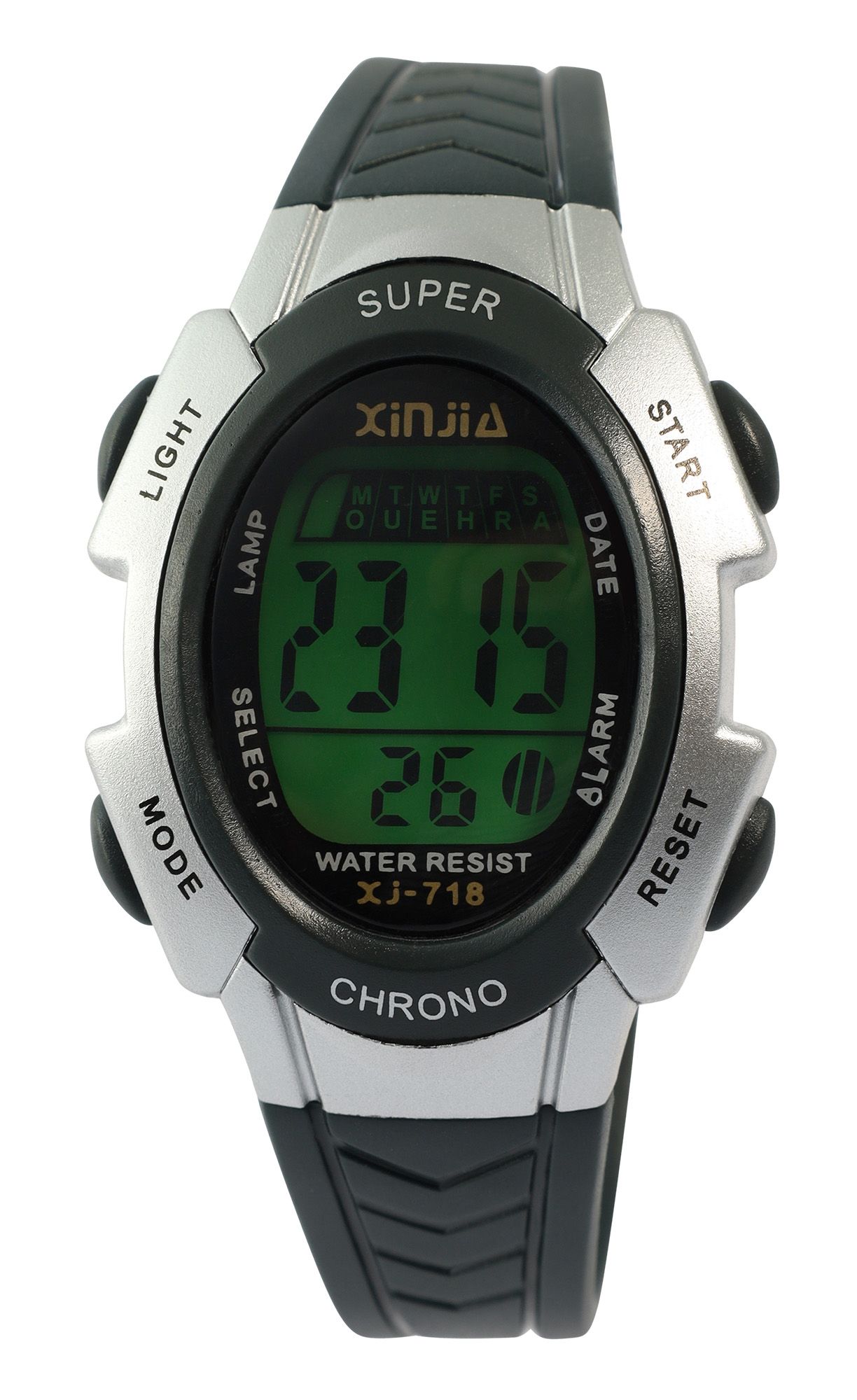 Xinjia Herrenuhr mit TPU-Band, grau
