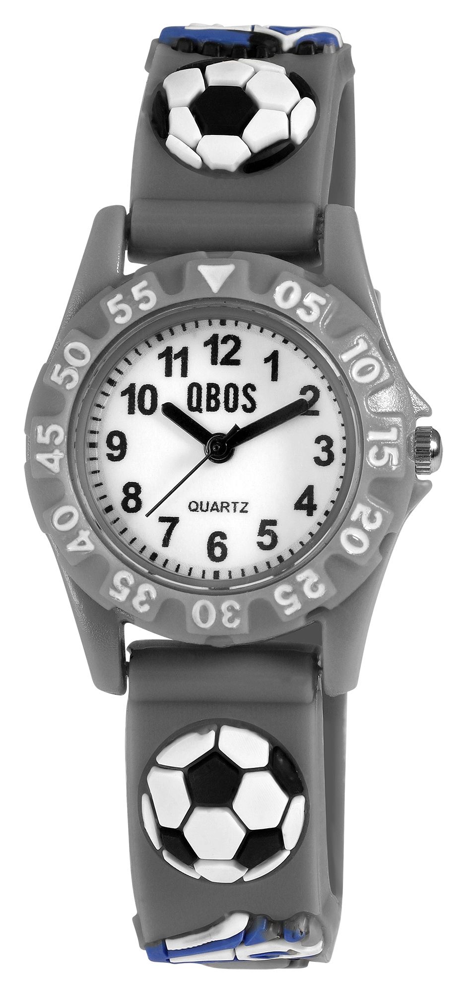 Qbos Kinderuhr mit Silikonband