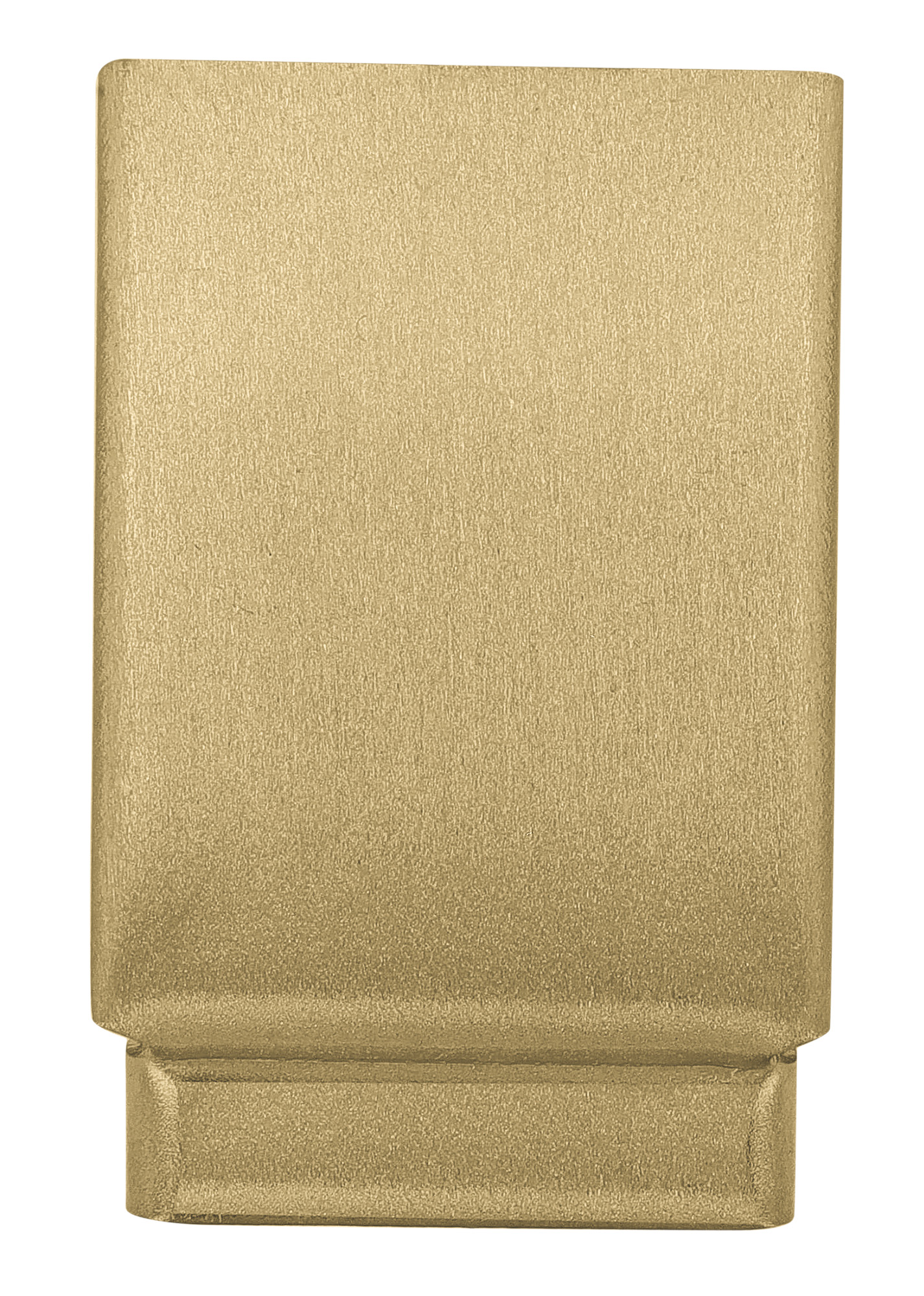 Metal-Verlängerungsglieder für Uhren-Faltschließen (+16 mm) – 14 mm (VE 6), goldfarben gebürstet