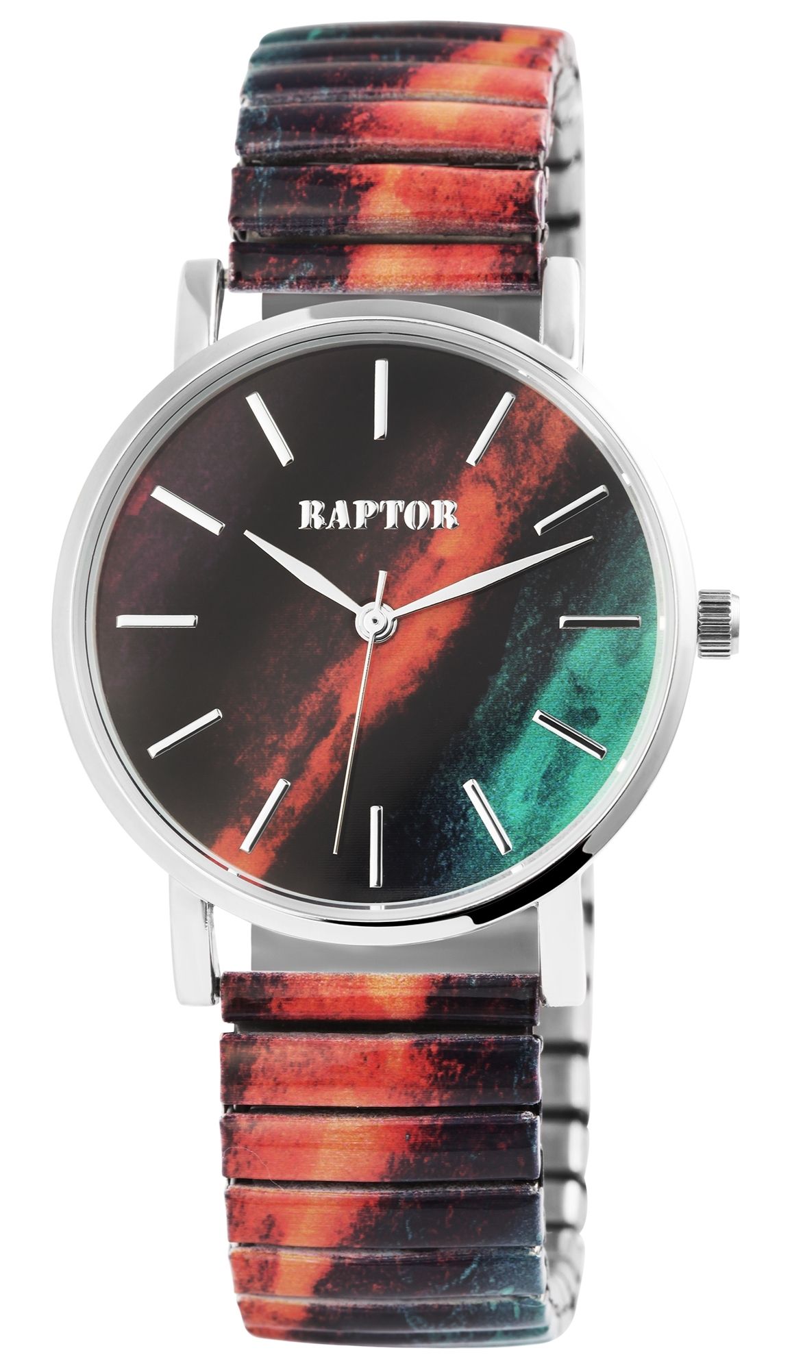 Raptor Damenuhr "Colorful" mit Zugarmband