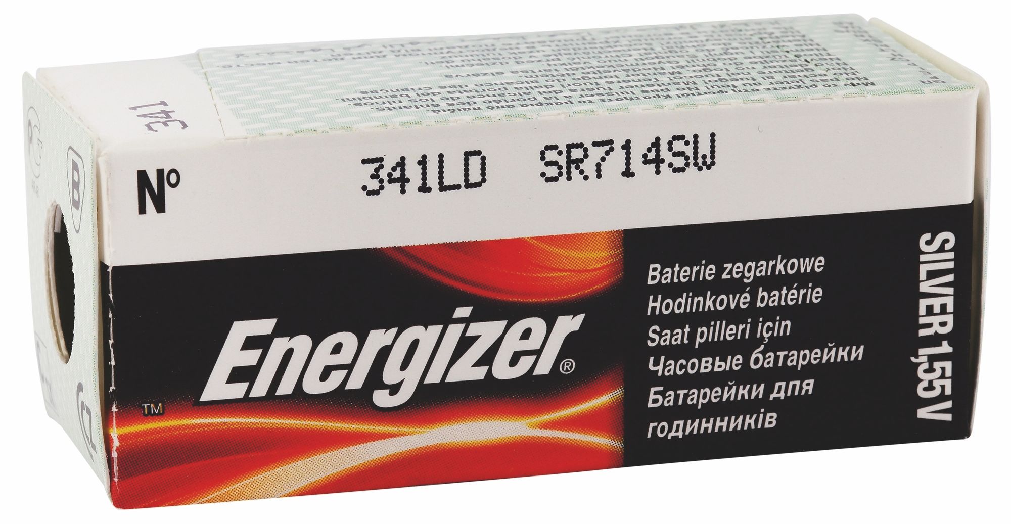 ENERGIZER Knopfzellen, 0% Quecksilber , Verpackungsinhalt 10 Stück, 341